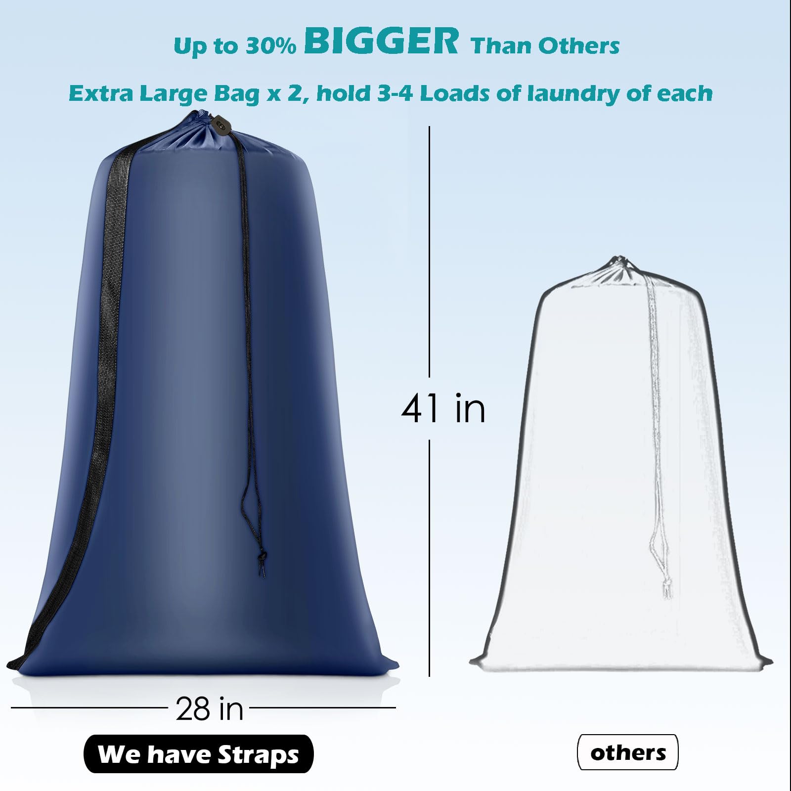 Heavy Duty Laundry Bag (2 Count)