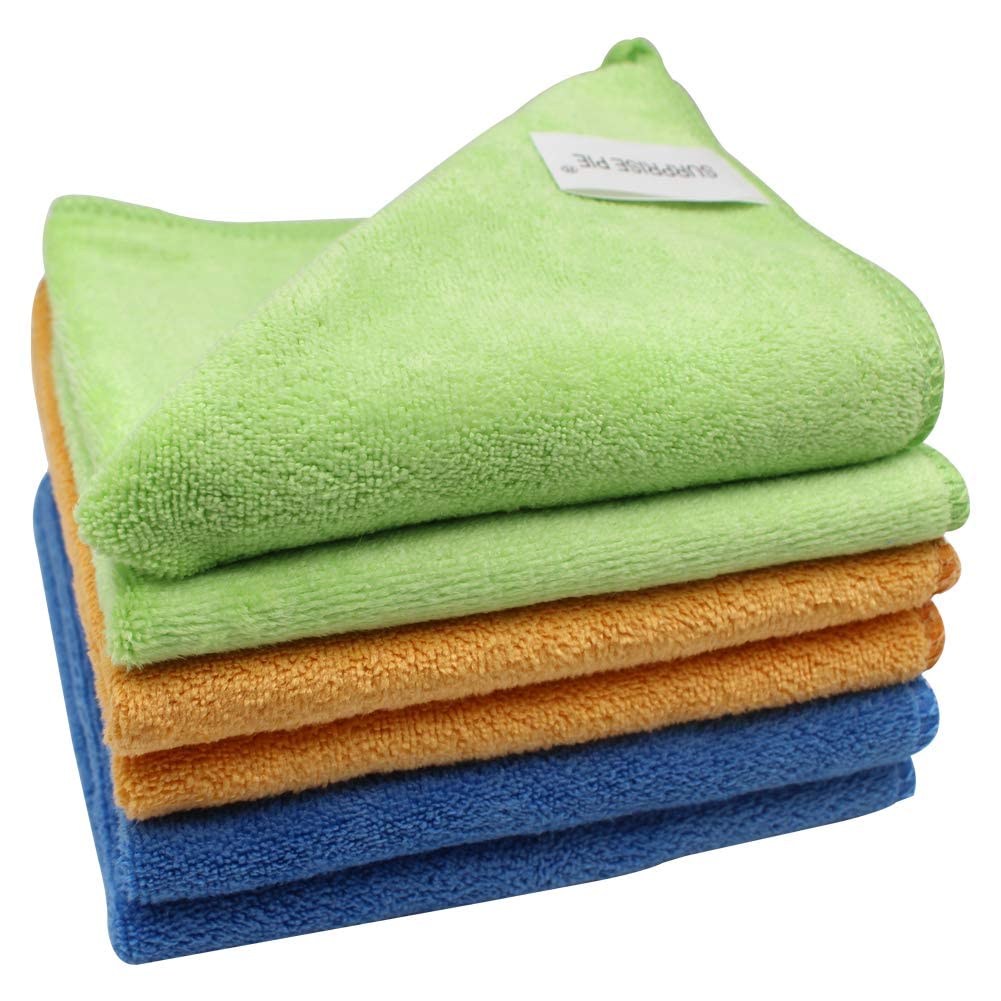400 GSM Microfiber Cleaning Cloths (8 Count)