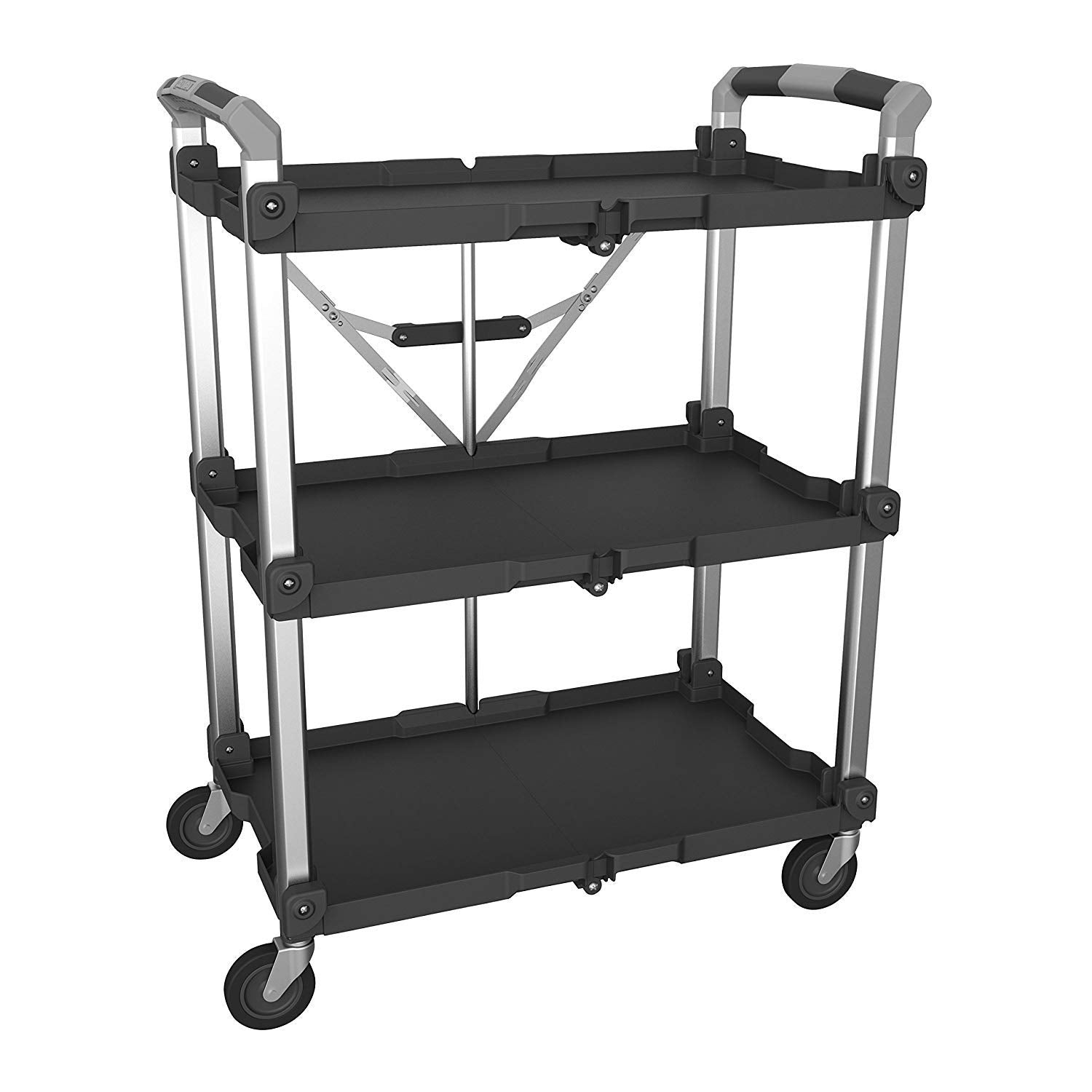 85 189 Pack N Roll Collapsible Service Cart
