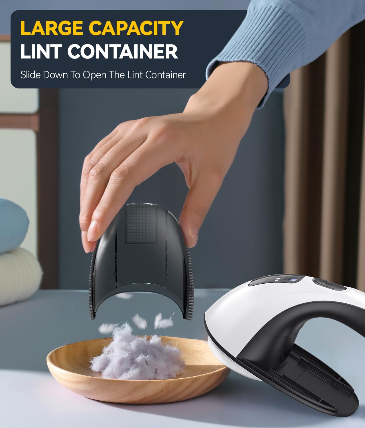 Rechargeable Fabric Shaver and Lint Remover