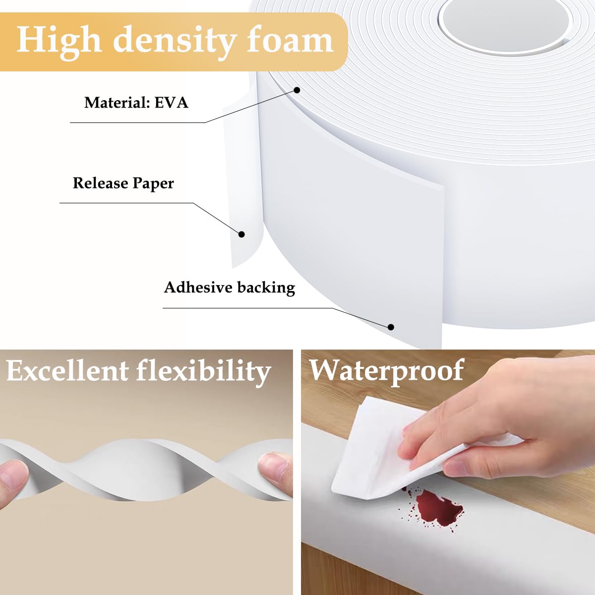 Strong Adhesive Door Weather Stripping