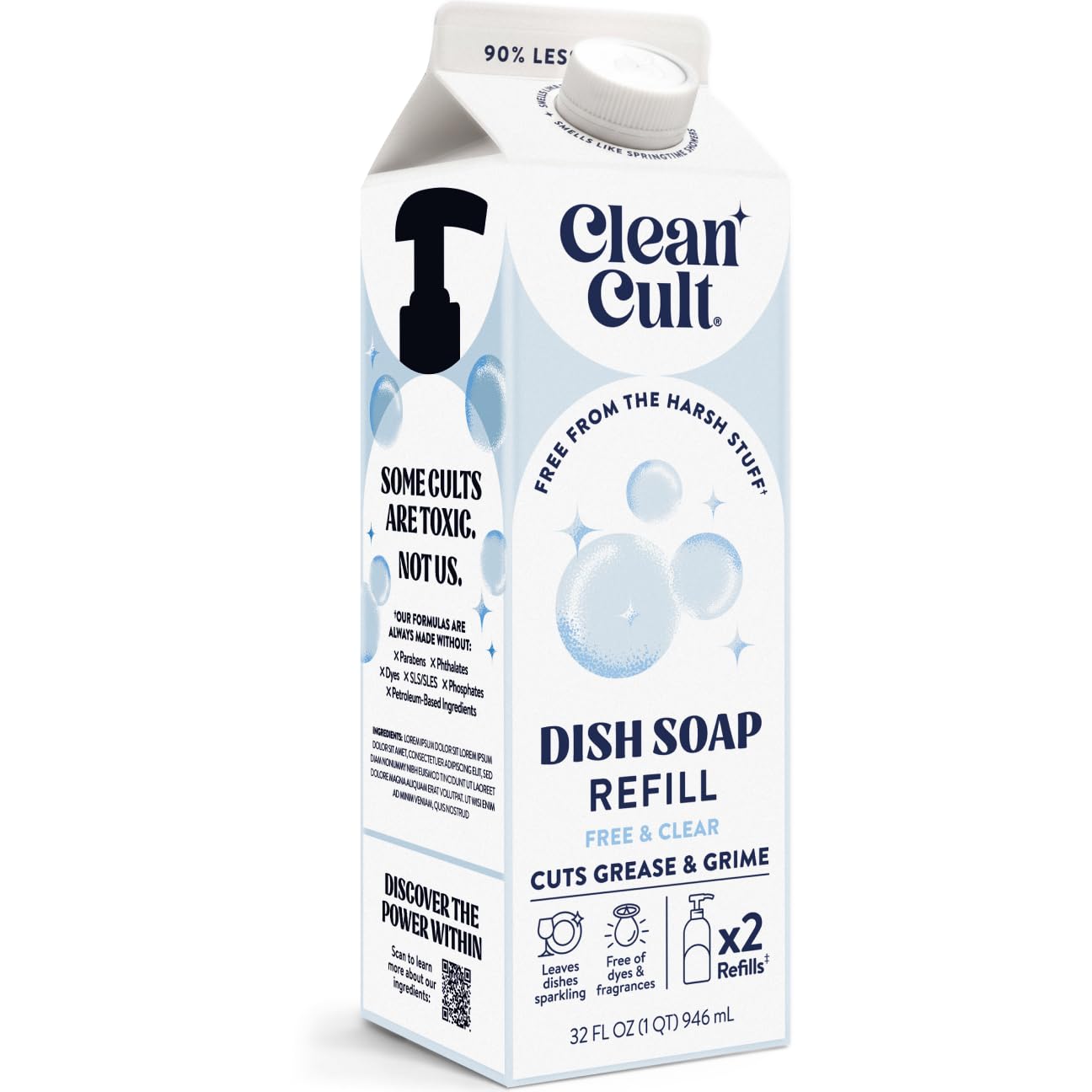 Dish Soap Liquid Refill (32 Fl Oz)