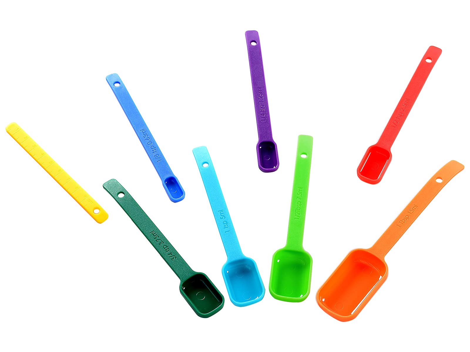 Plastic Measuring Spoons 8 (8 Count)