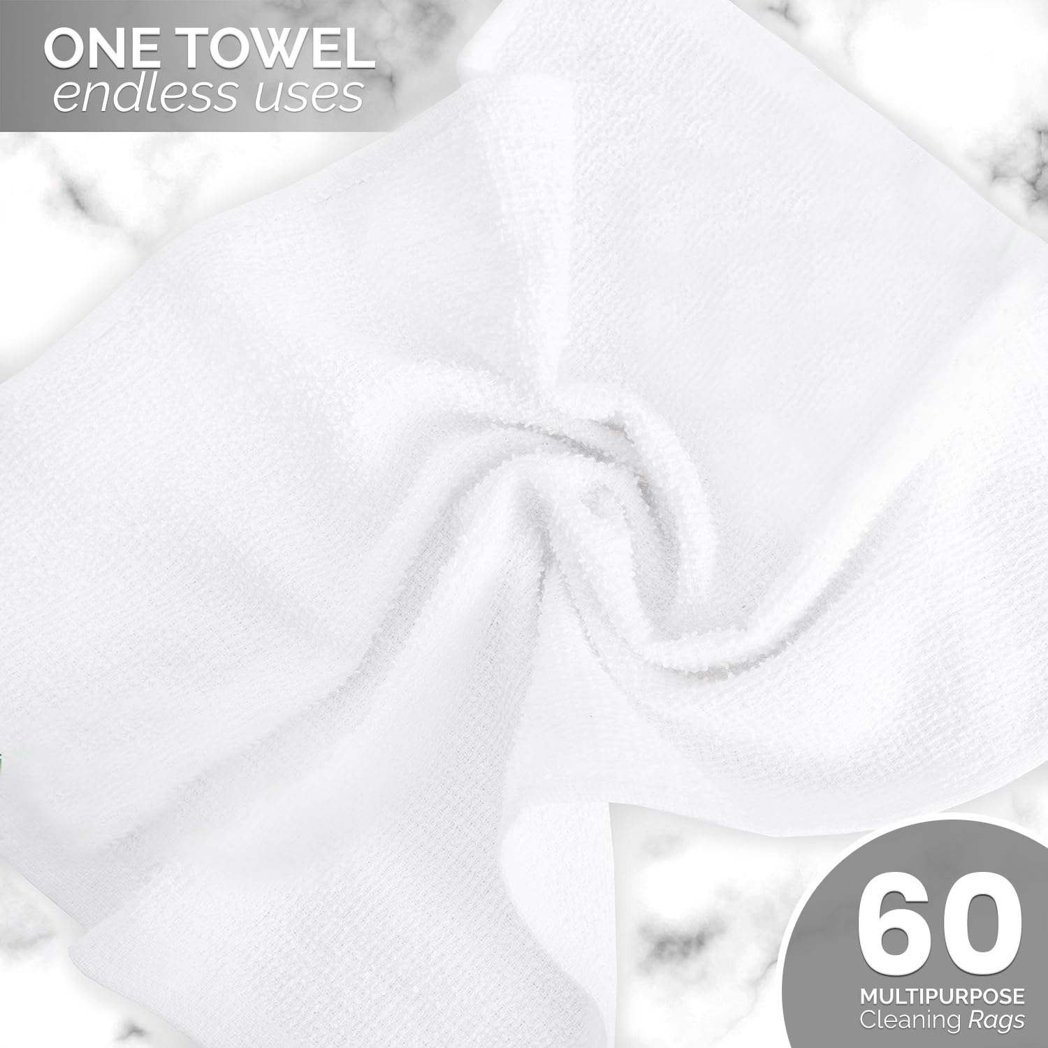 Terry Bar Mop Towels (60 Count)