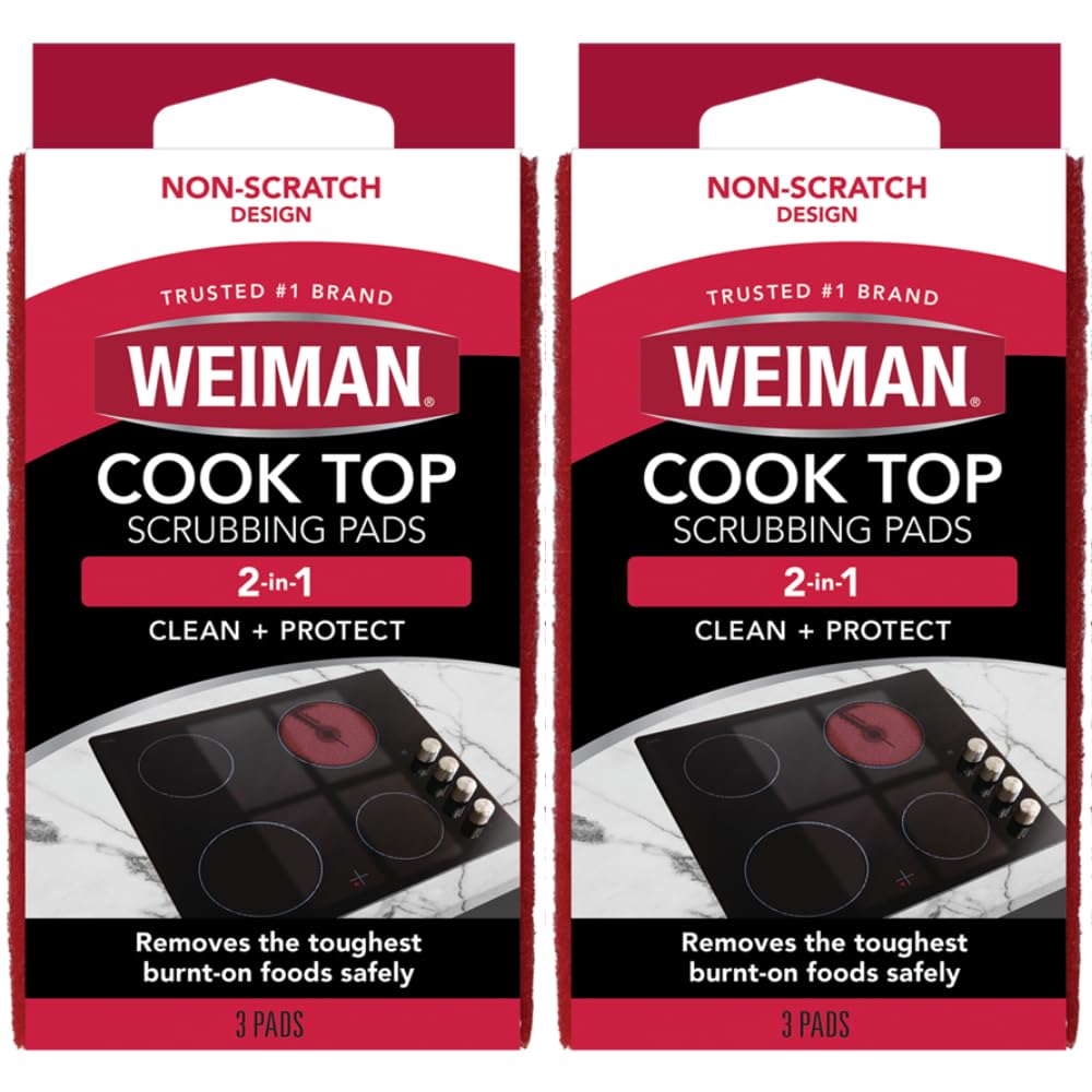 6 Count Cooktop Scrubbing Pads