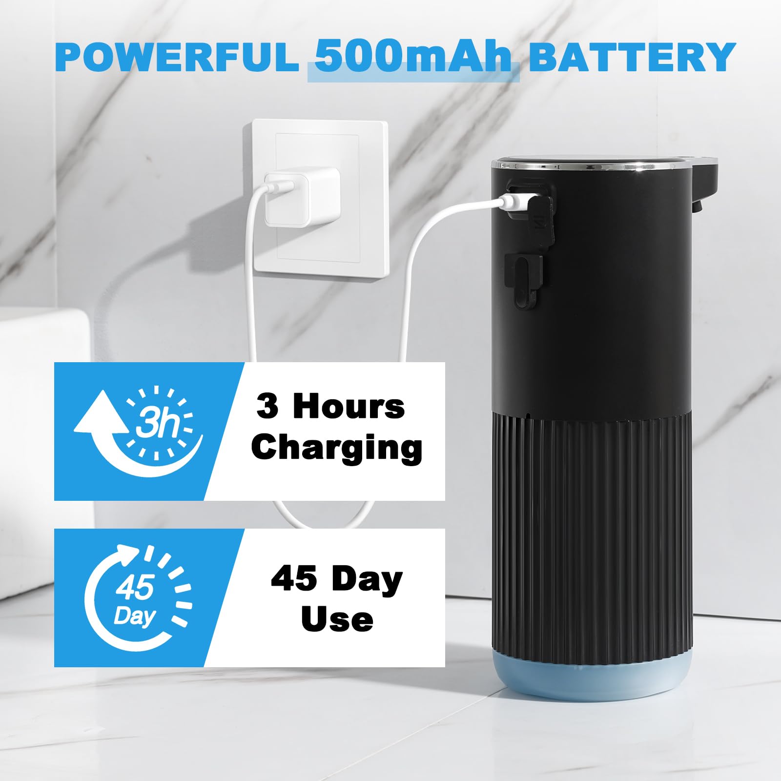 Automatic Foaming Soap Dispenser (2 Count)