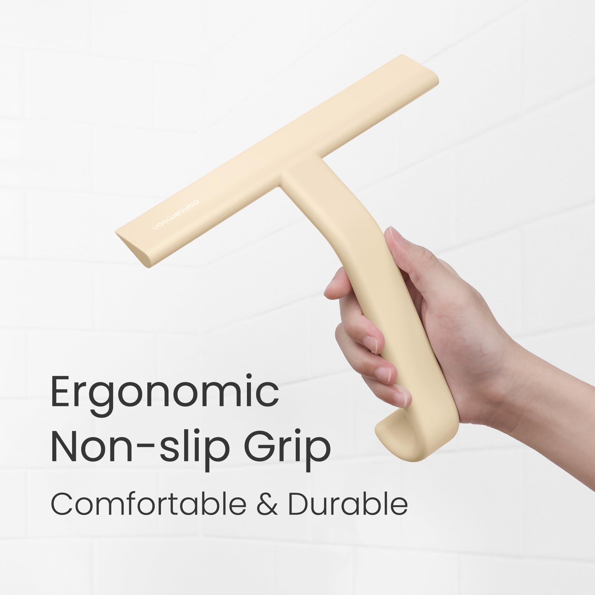 JustHang Shower Squeegee with Built
