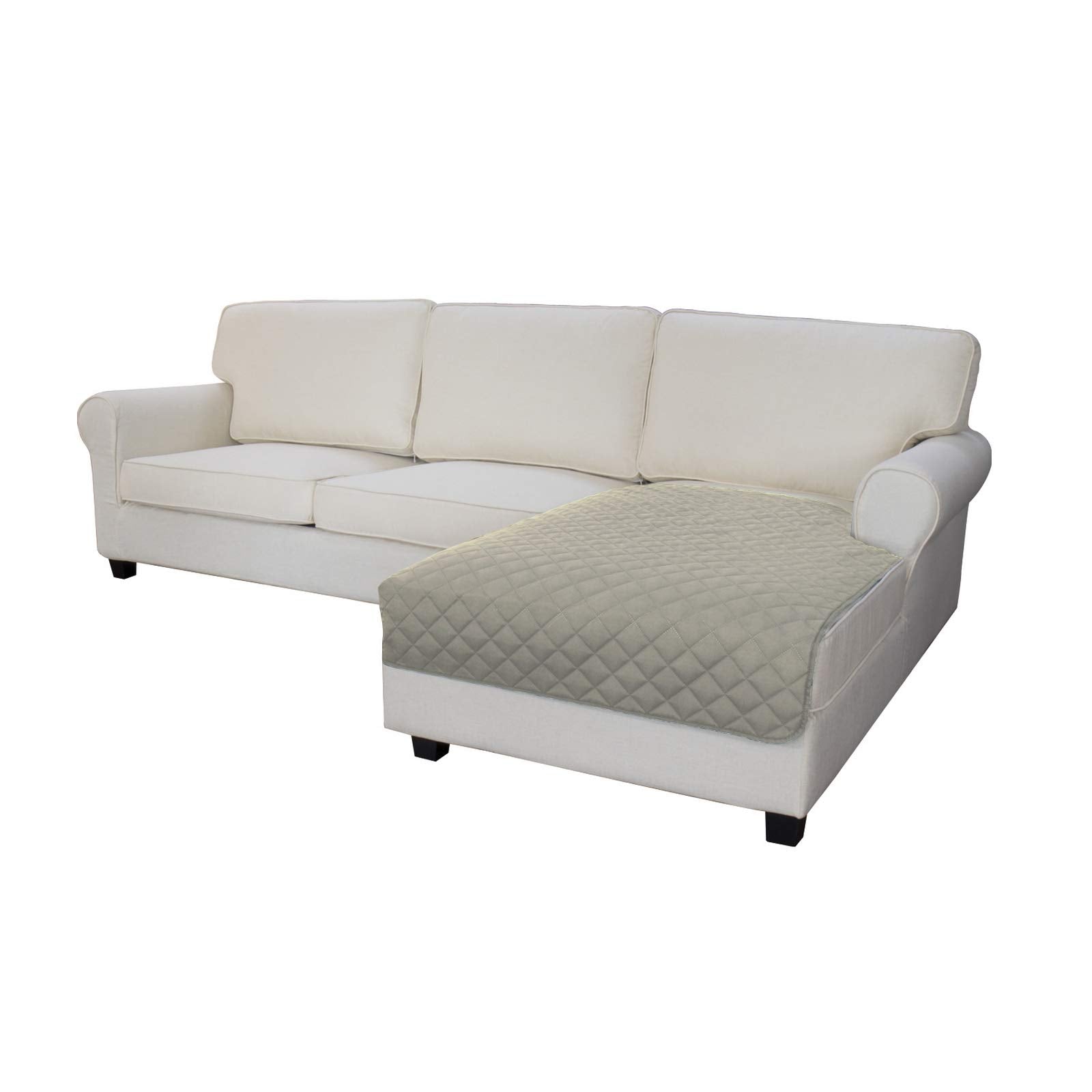 Sectional Couch Covers for Dogs L Shape Sofa Cover Reversible Sofa Slipcover Chaise Lounge Cover Furniture Protector Cover for Pets Dog Cat