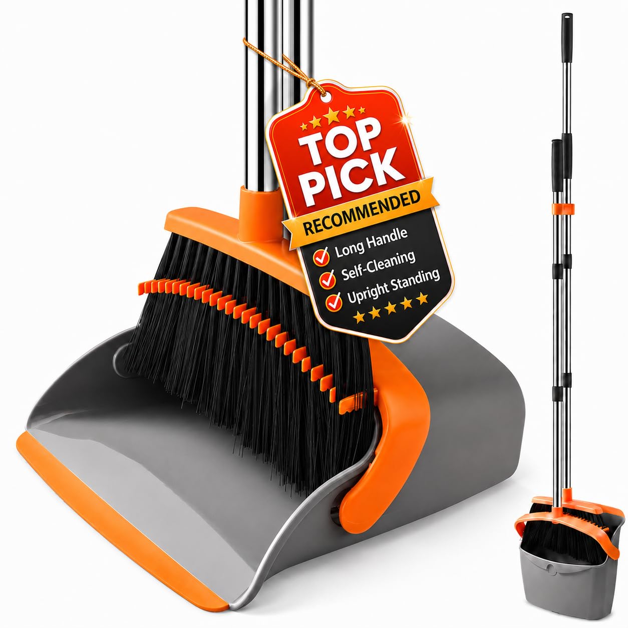 Broom and Dustpan Set