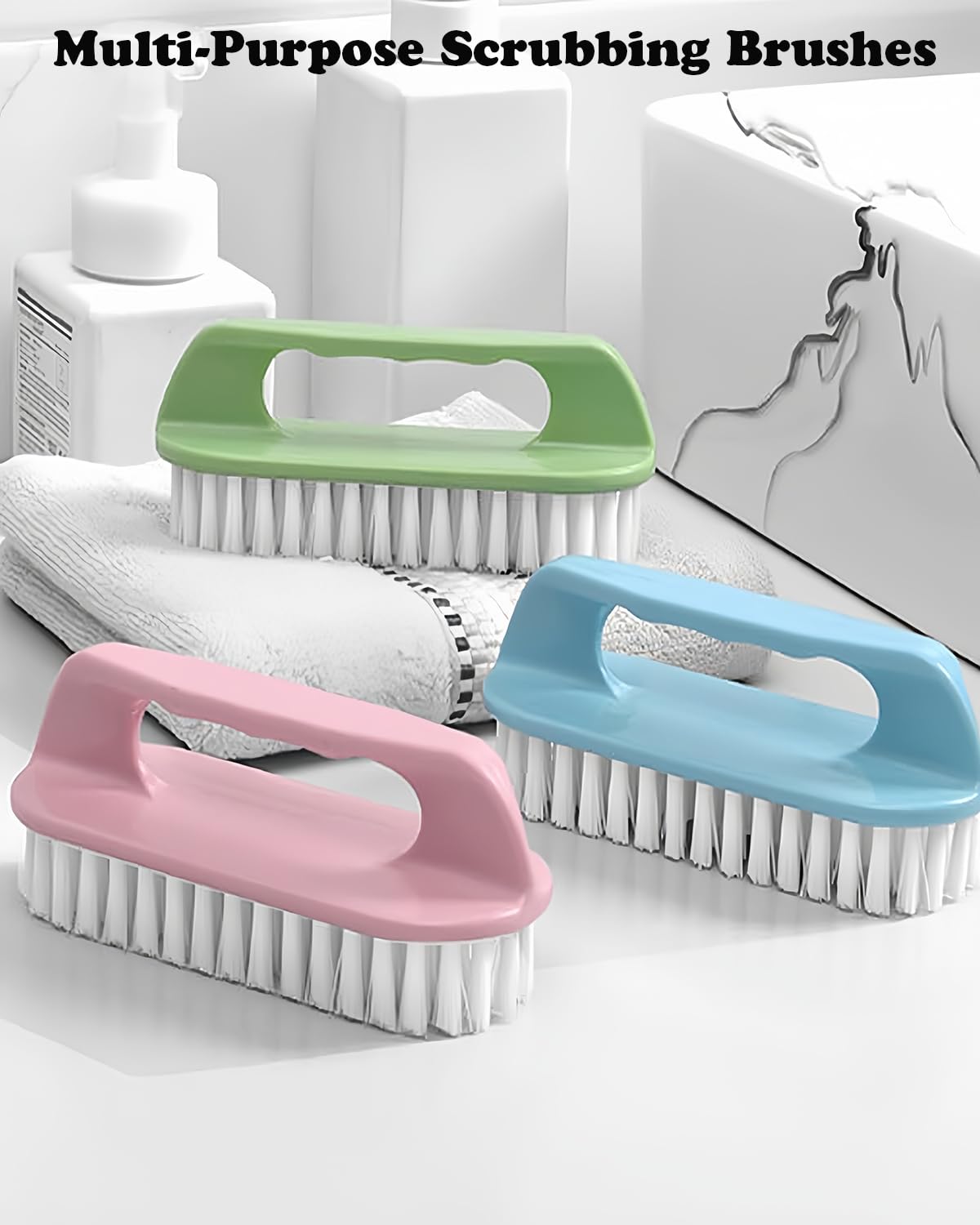 Scrub Brush for Cleaning (3 Count)