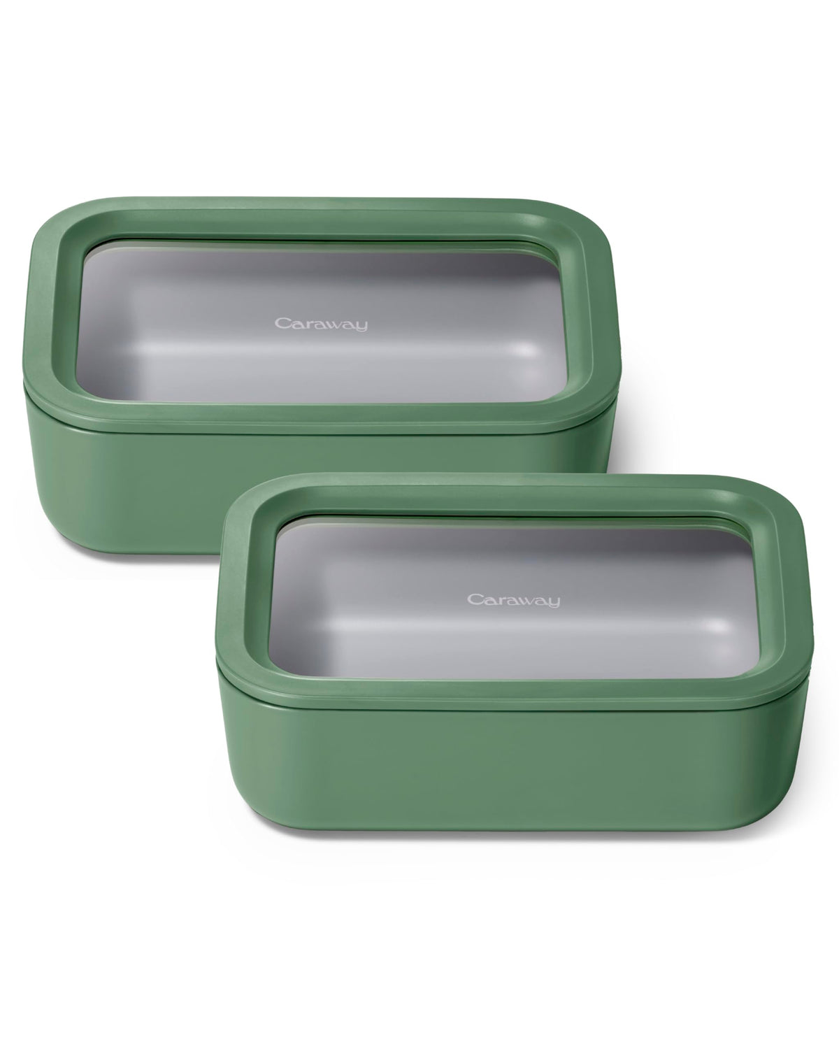 2 Piece Glass Food Storage Set with Lids (2 Count)
