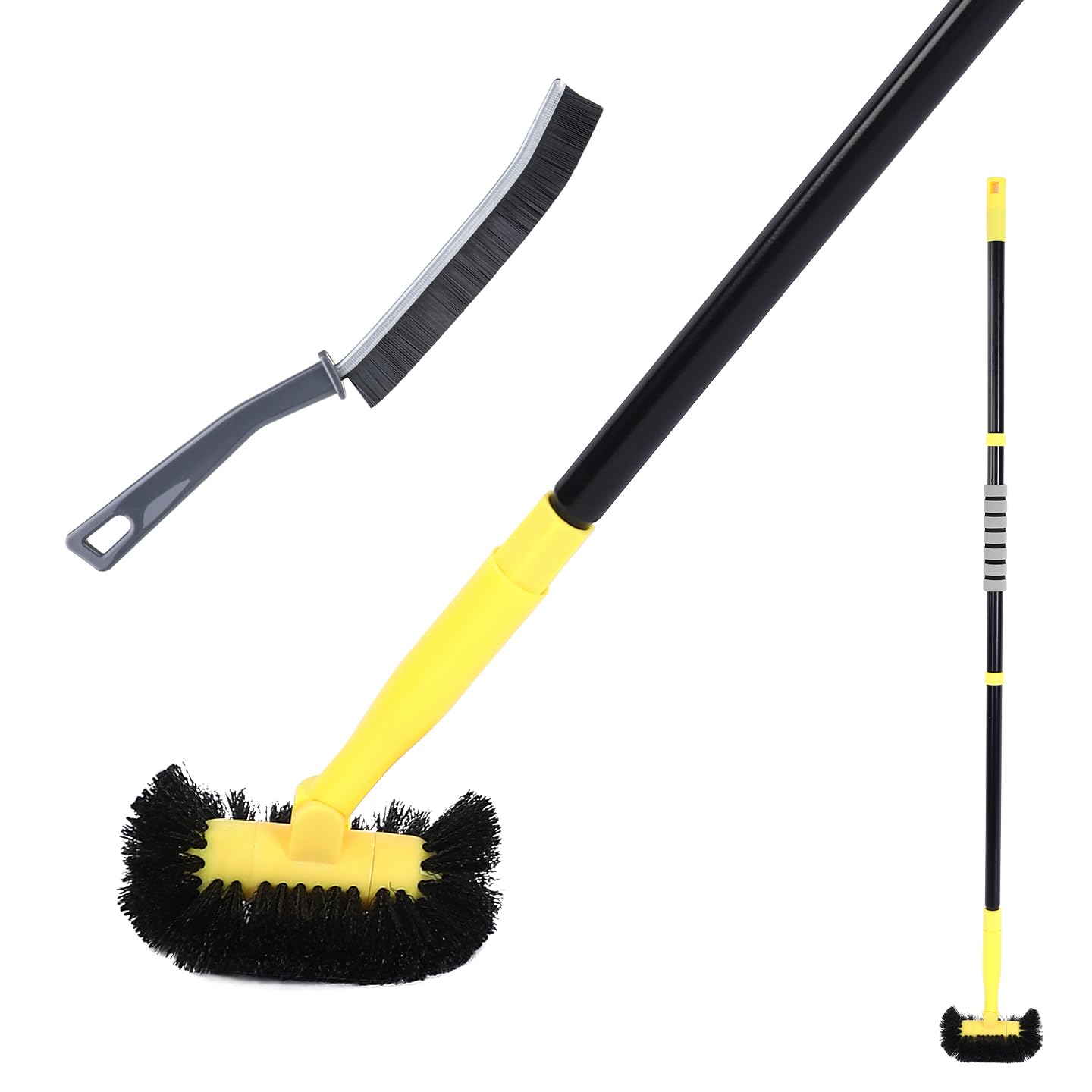 Grout Cleaning Brush with Long Handle