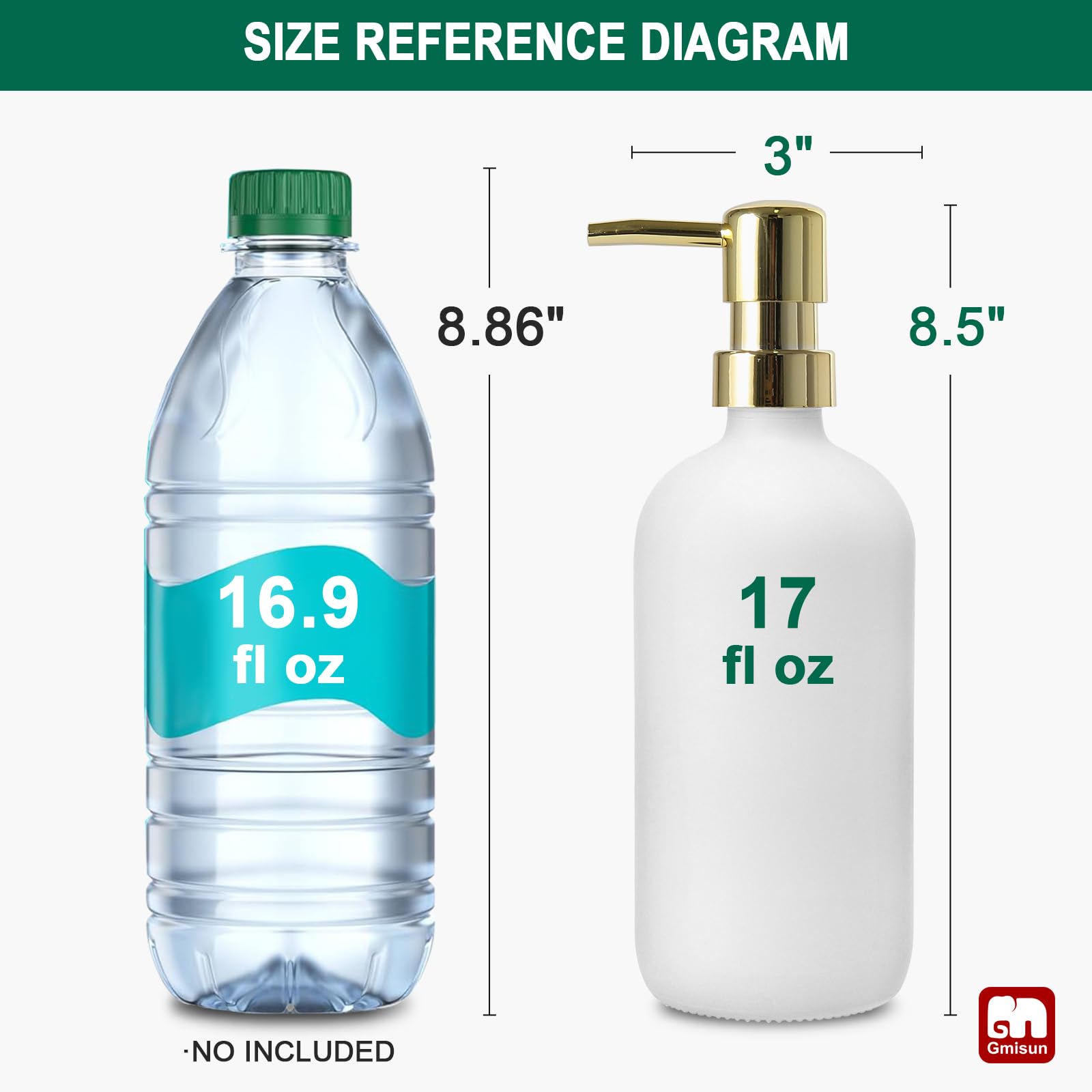 White Soap Dispenser (2 Count)