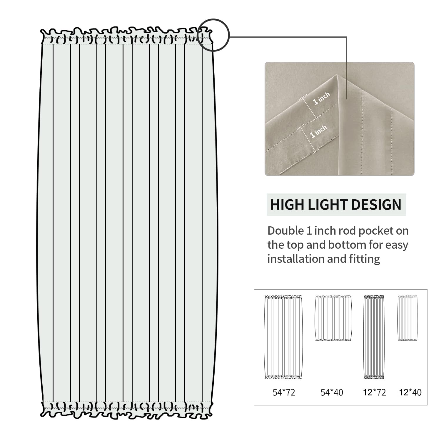 French Door Curtains