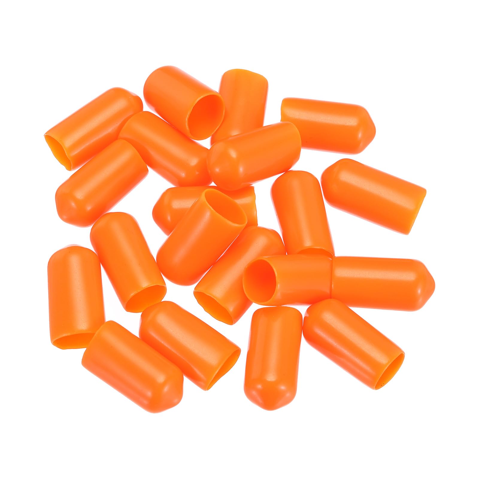 20pcs Rubber End Caps 8mm