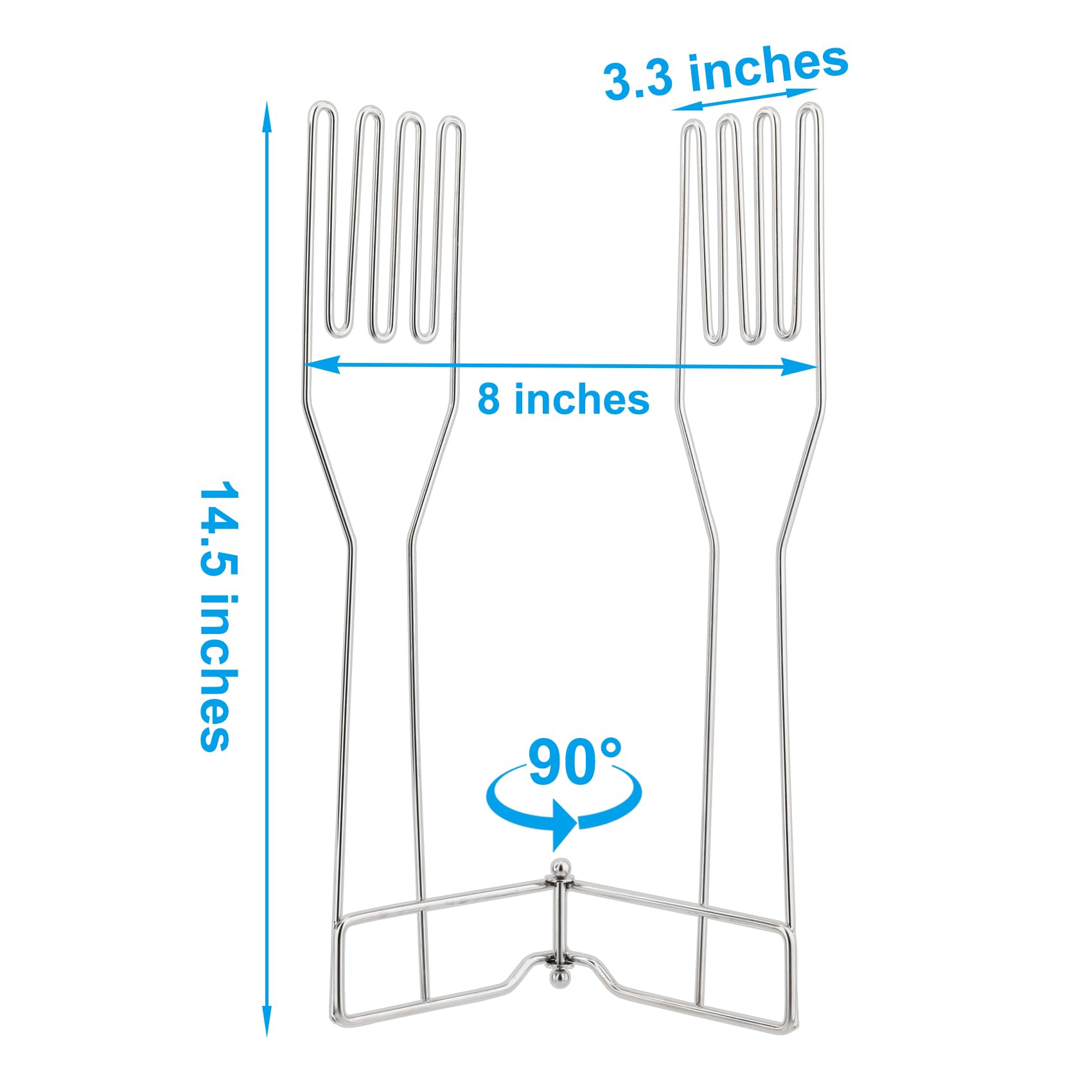 Stainless Steel Dish Gloves Holder