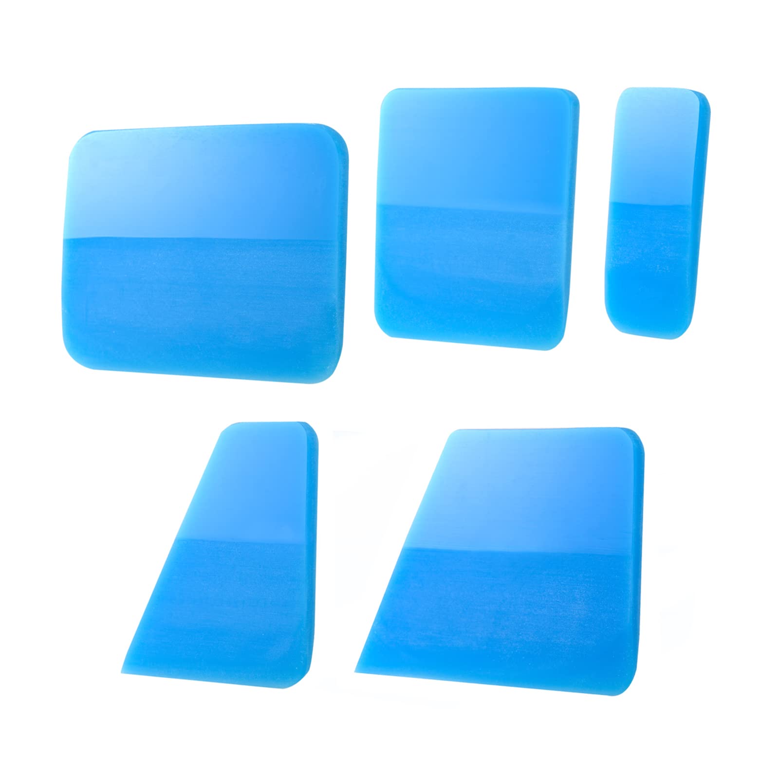 Blue PPF Squeegee Kit Paint Protection Film Installation Tools (5 Count)