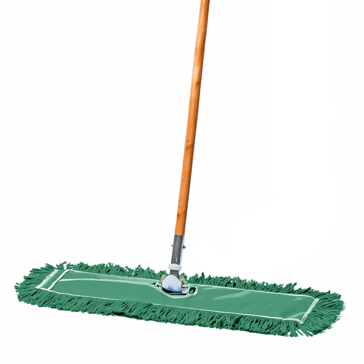 24 Inch Green Commercial Dust Mop & Floor Sweeper