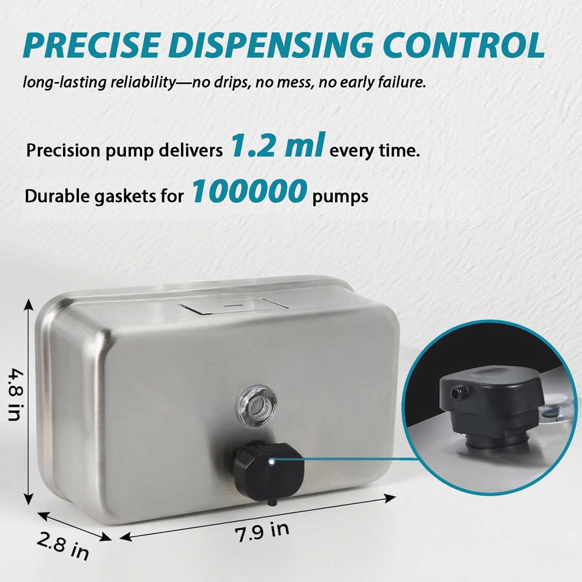Commercial Soap Dispenser Wall Mount