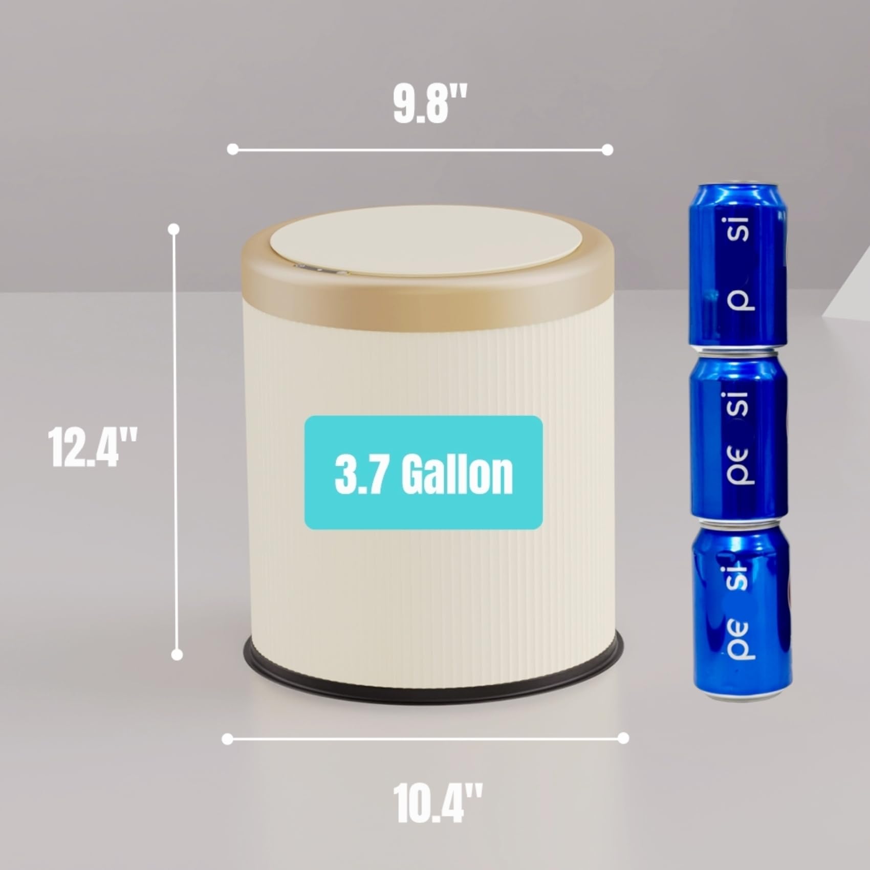 Bathroom Trash Can Automatic Touchless