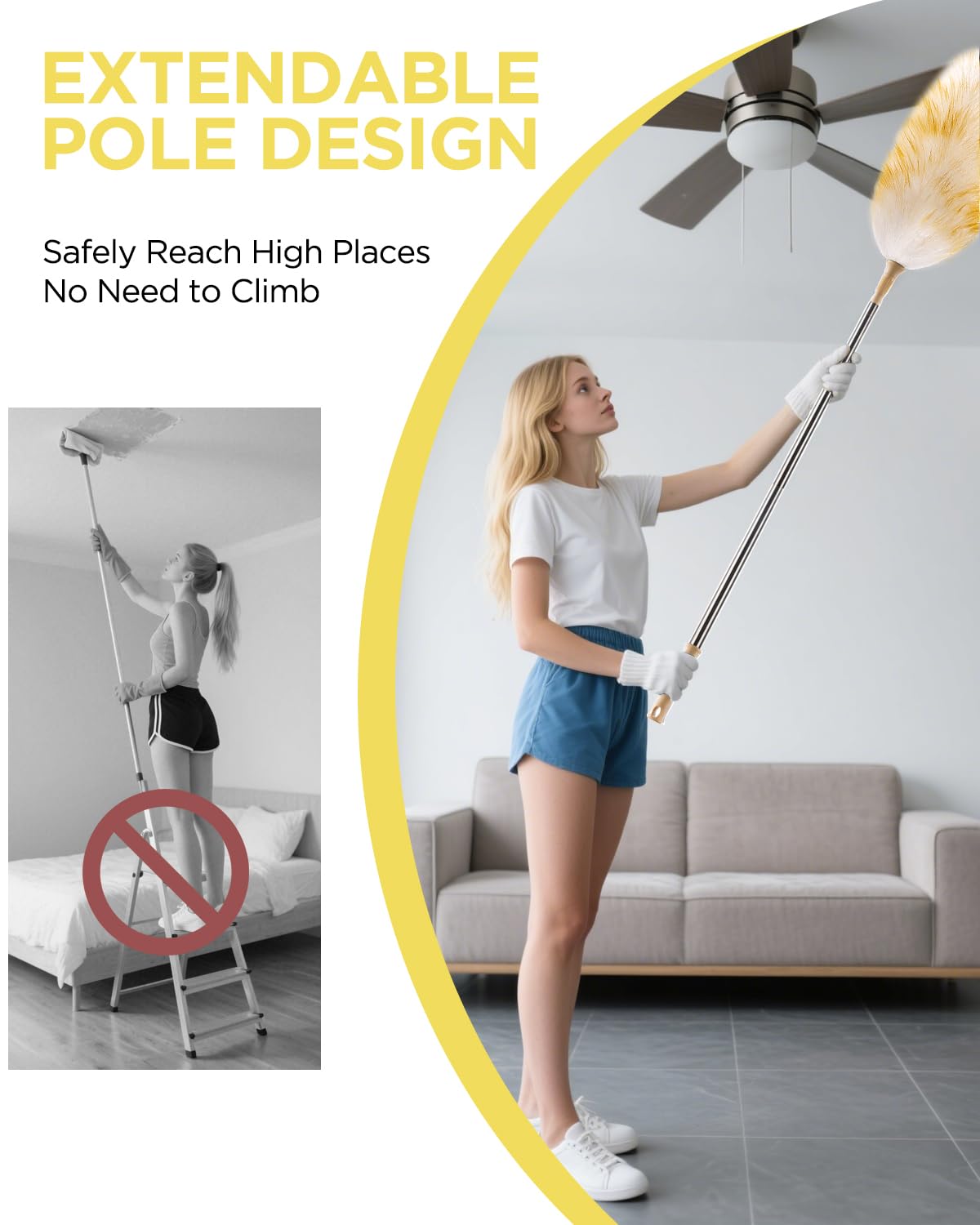 Extendable Lambswool Duster 30
