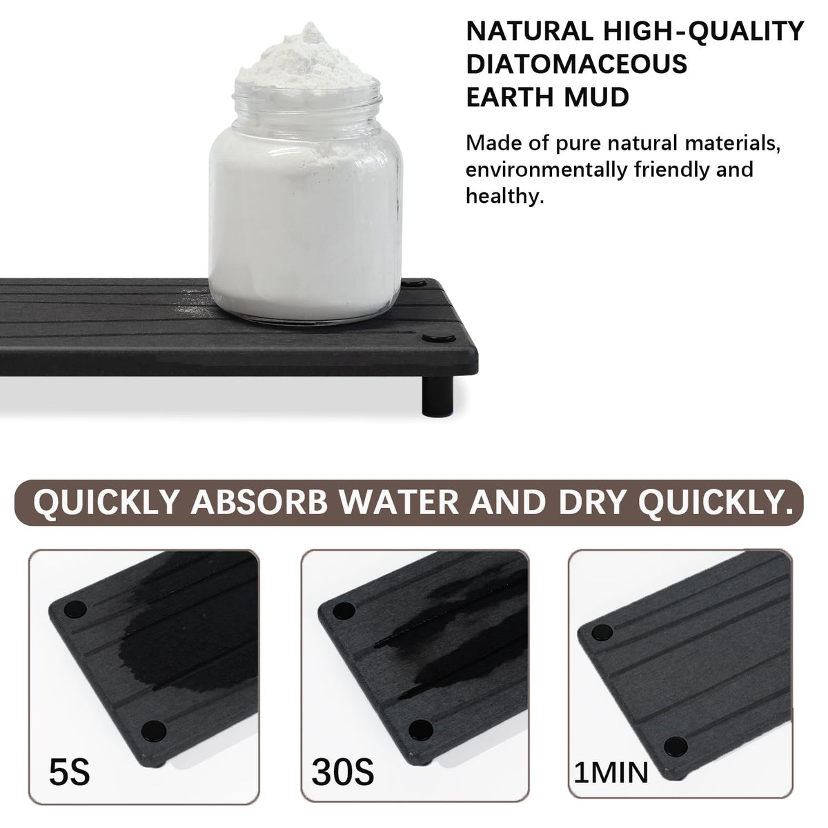 Quick Dry Sink Caddy Kitchen Sink Organizer