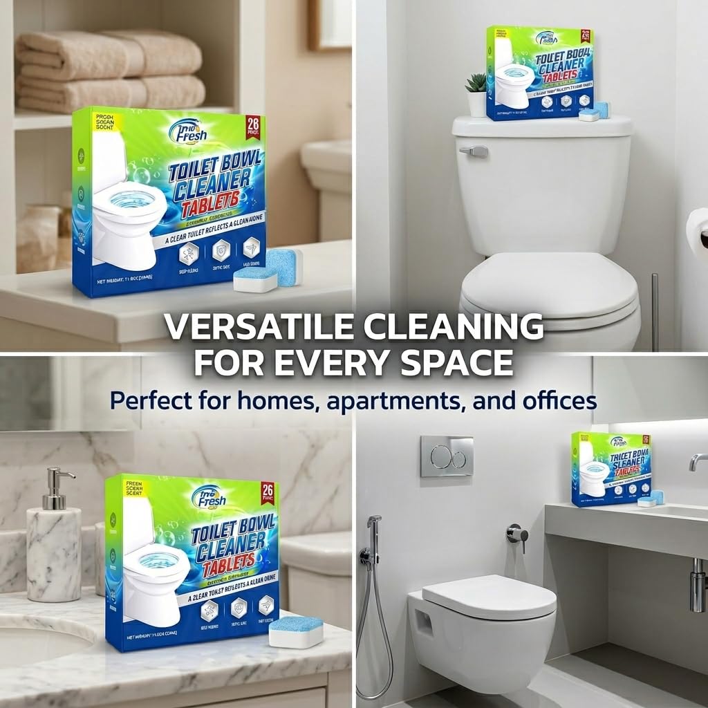 Toilet Bowl Cleaner Tablets (26 Count)