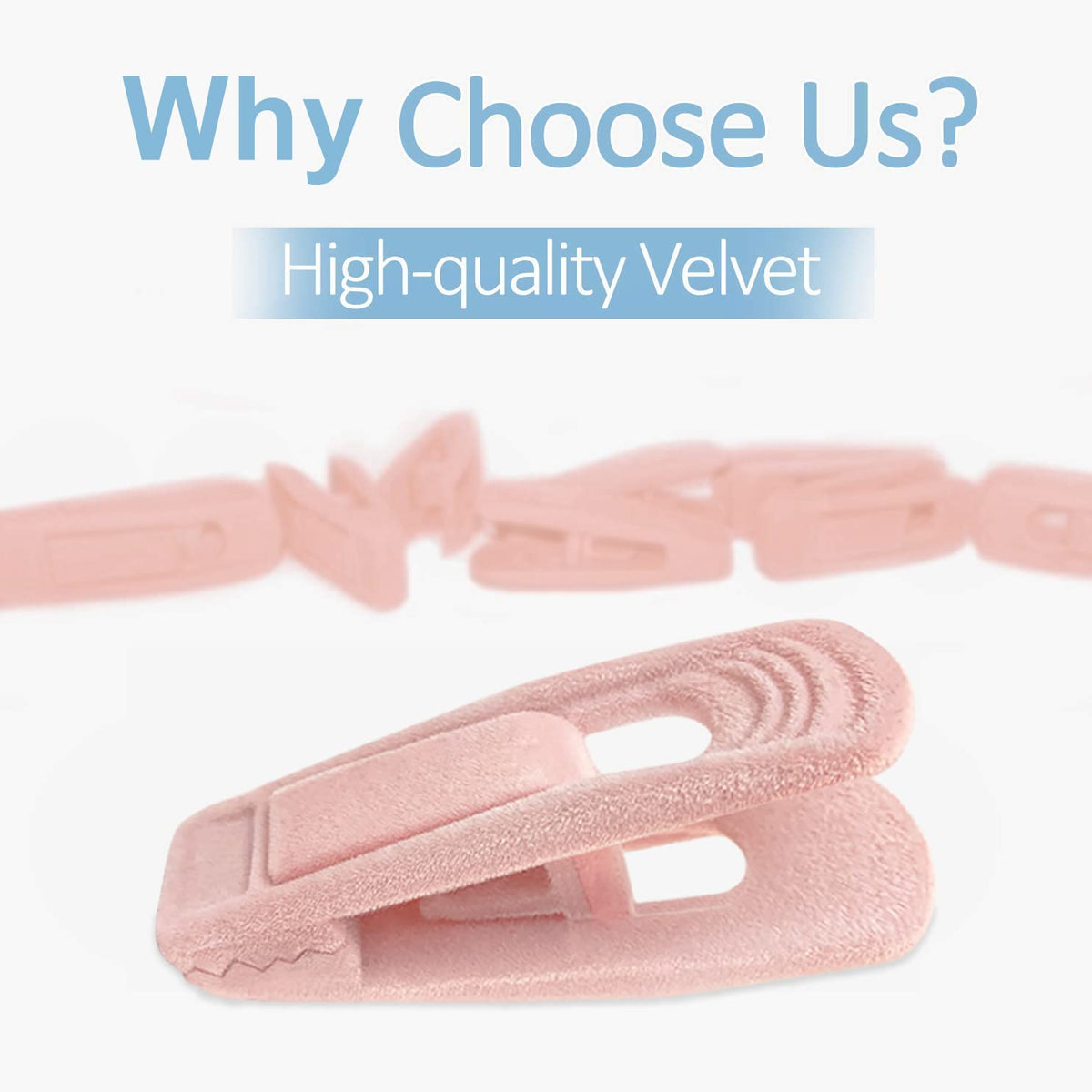 Light Pink Velvet Hangers