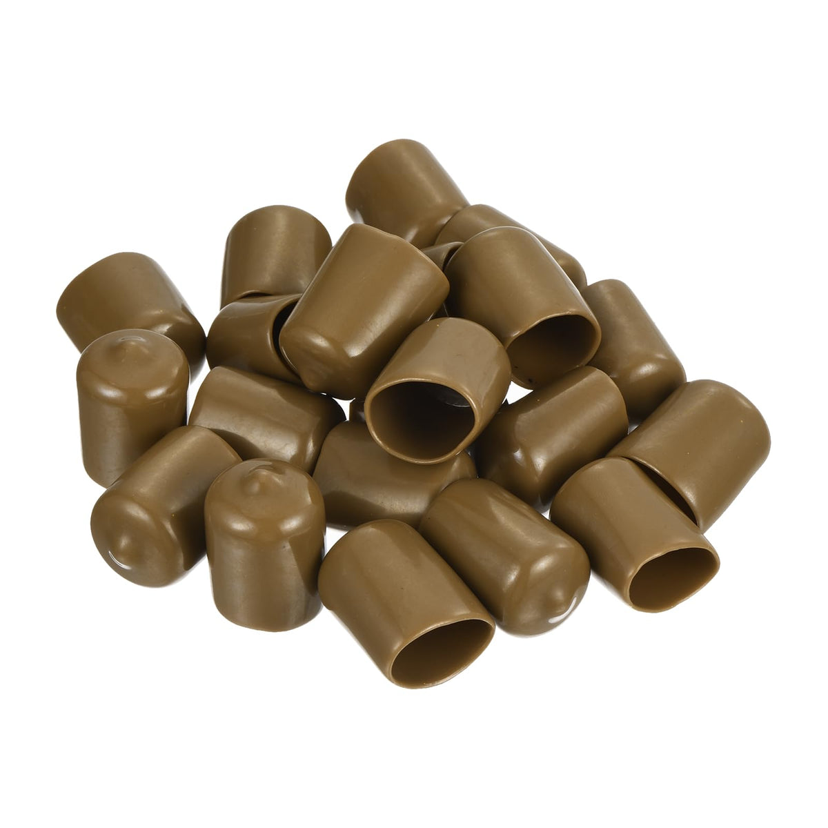 20pcs Rubber End Caps 15.5mm