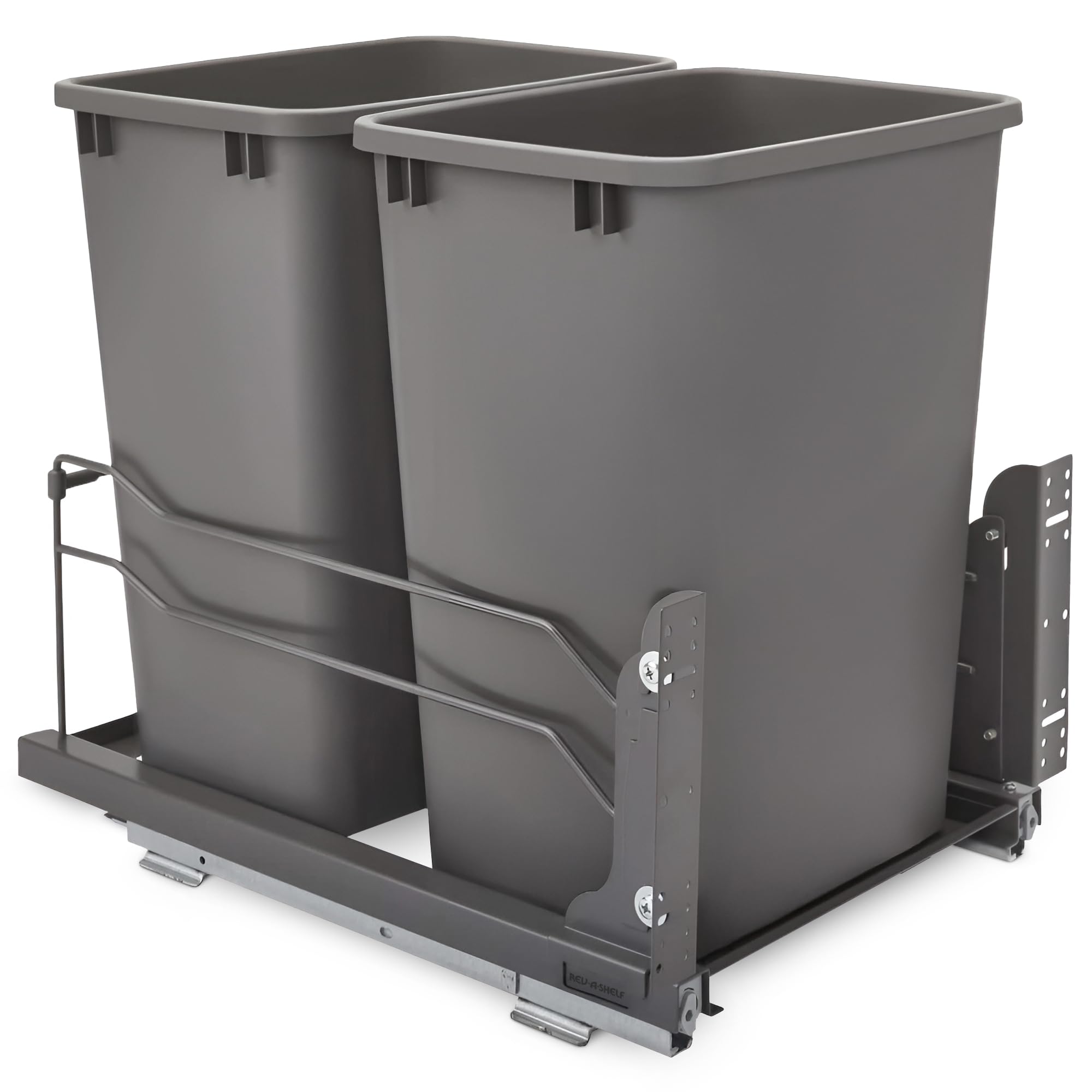 Double Pullout Trash Can w