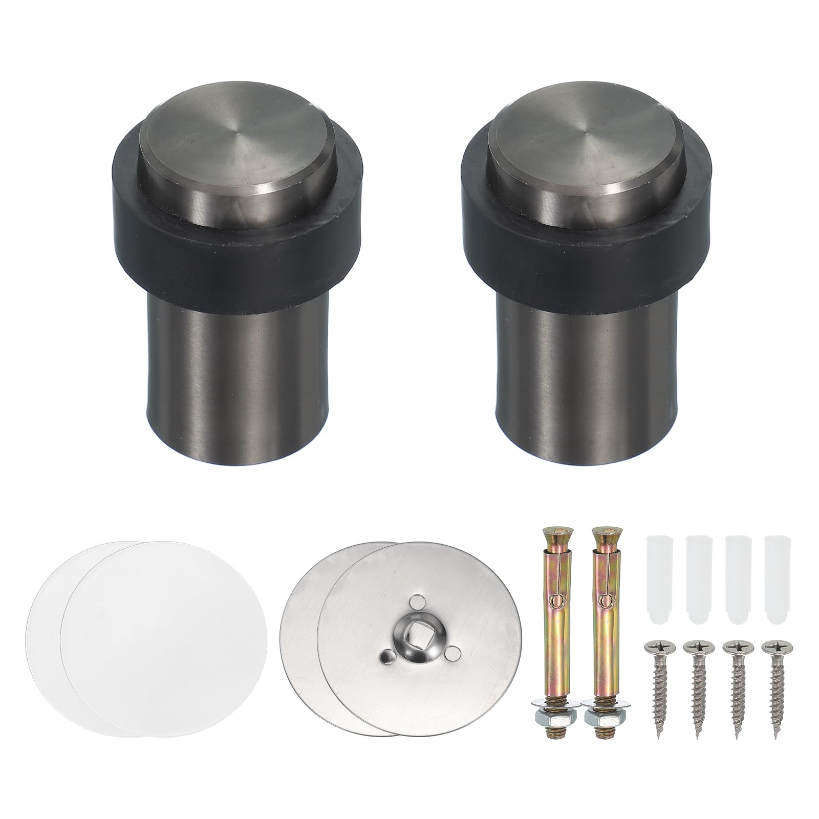 2Set Round Door Stoppers