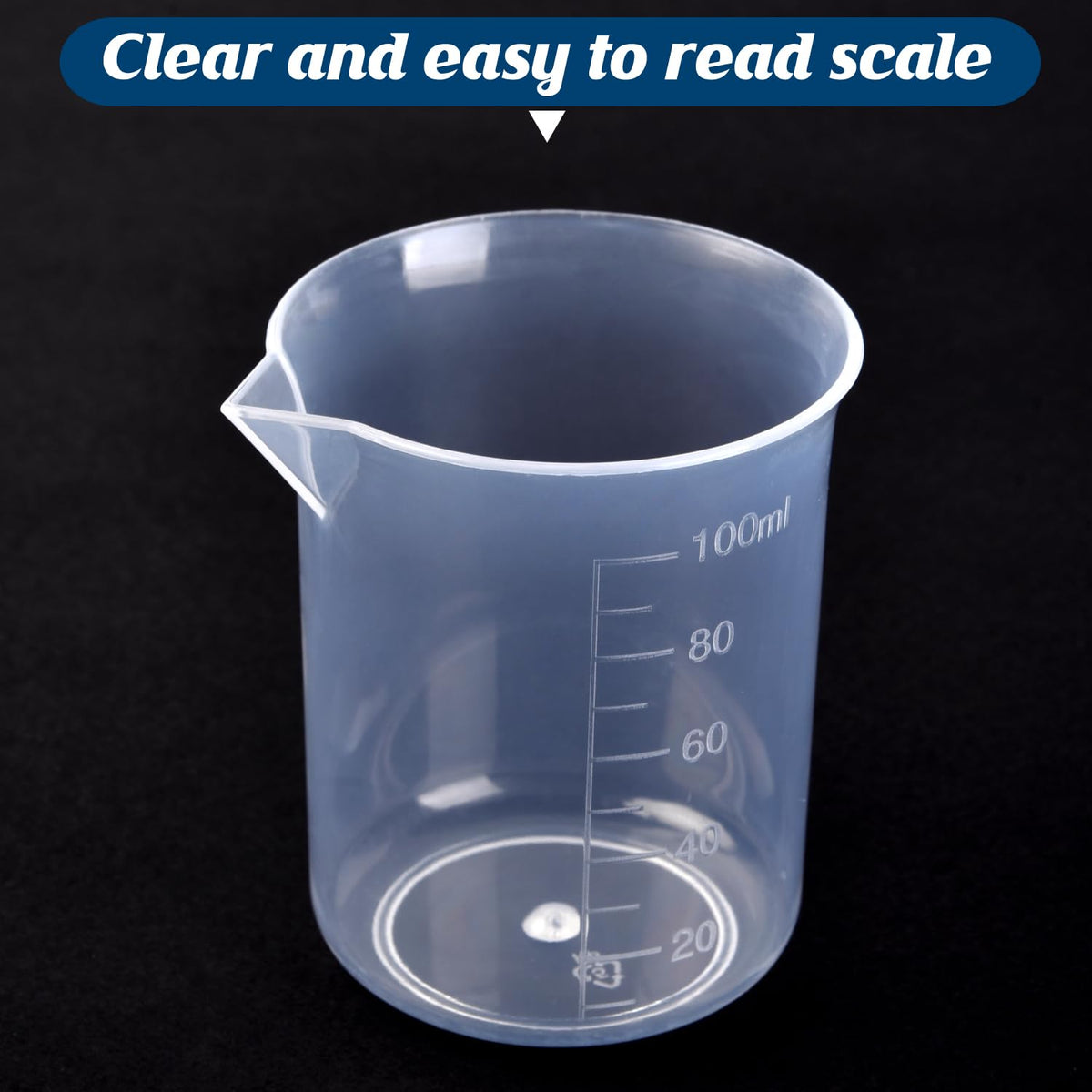 Plastic Measuring Cups (15 Count)