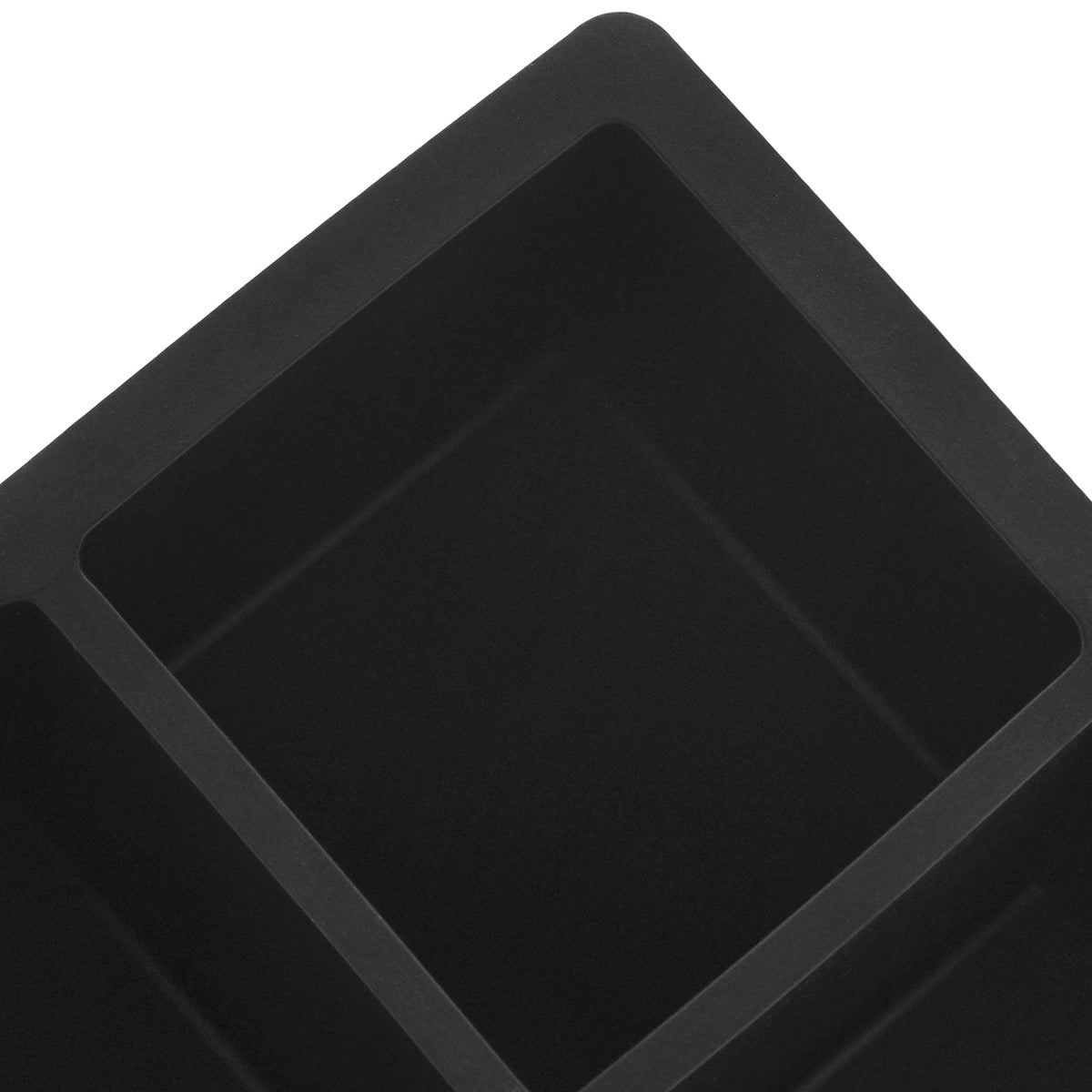 Large Silicone Square Ice Cube Trays for Freezer (2 Count)