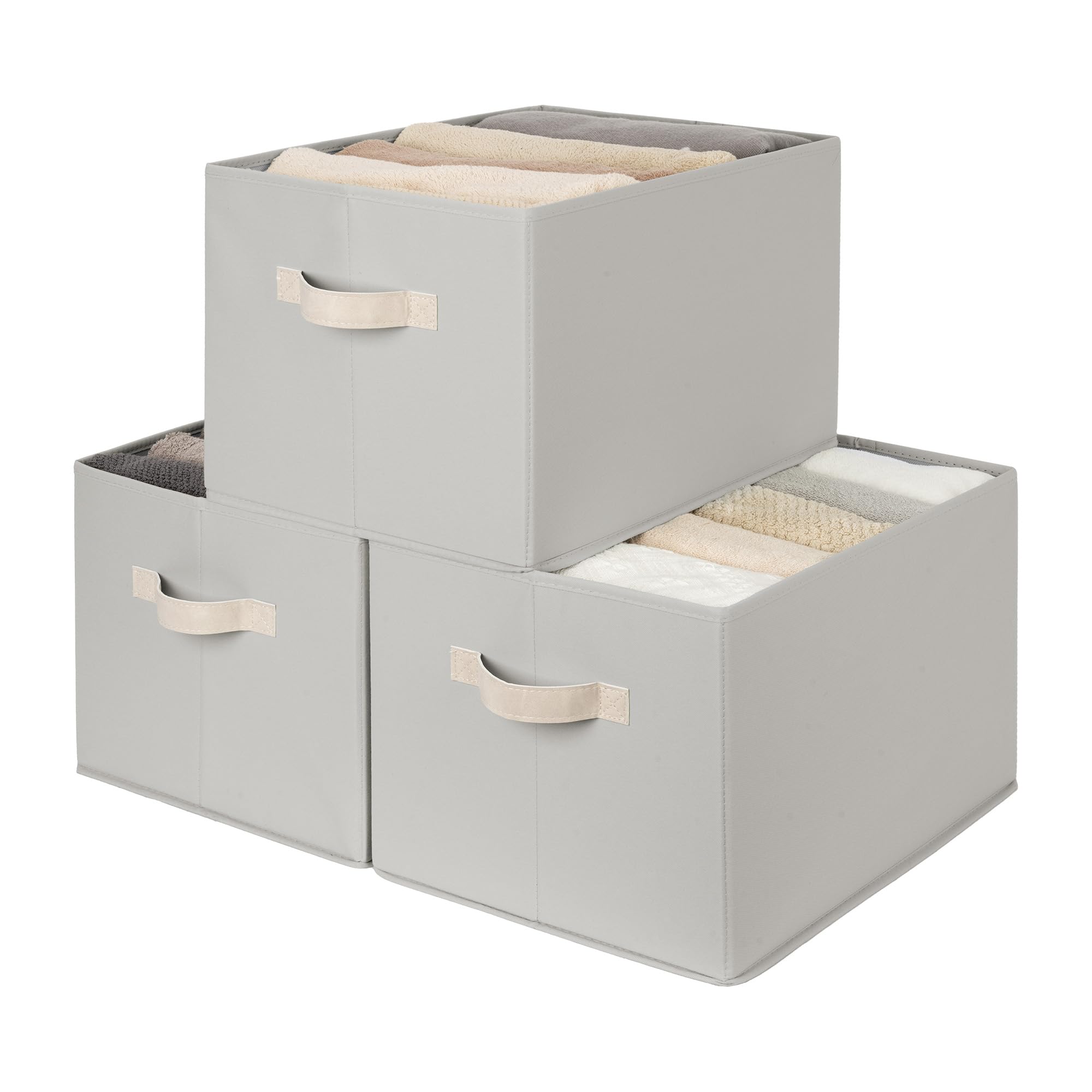 Storage Baskets for Shelves (3 Count)