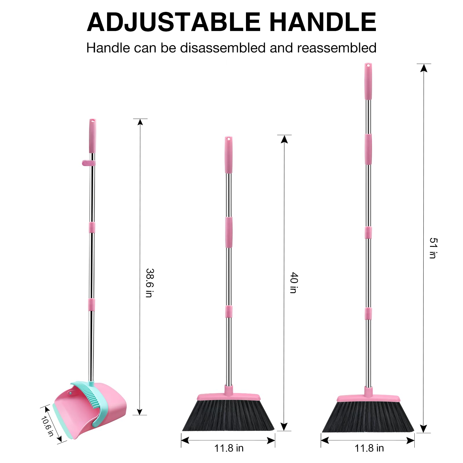 Broom and Dustpan Set (2 Count)