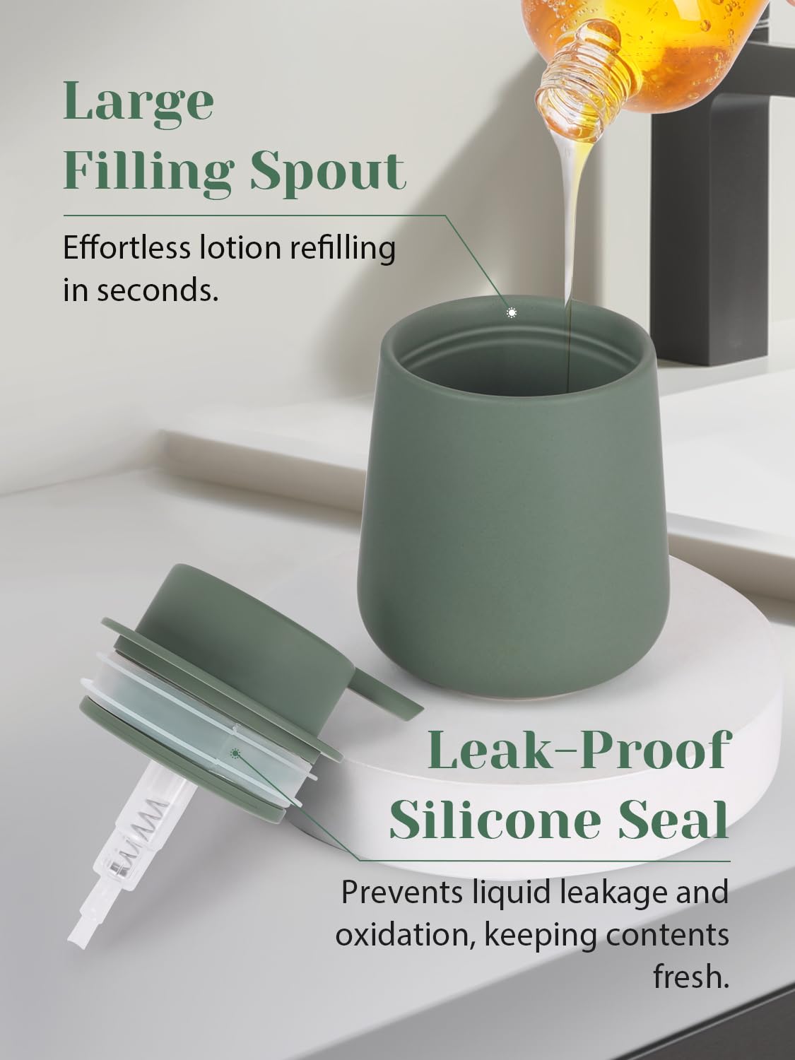 Ceramic Lotion Dispenser