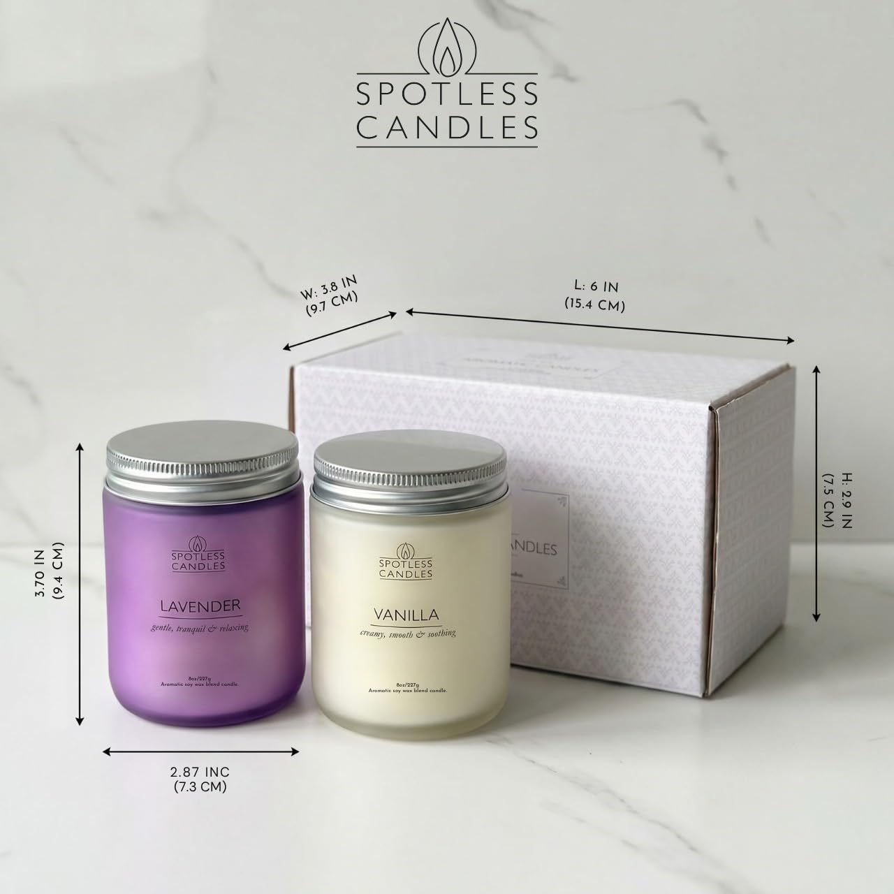 Aromatic Candles Two Pack (2 Count)