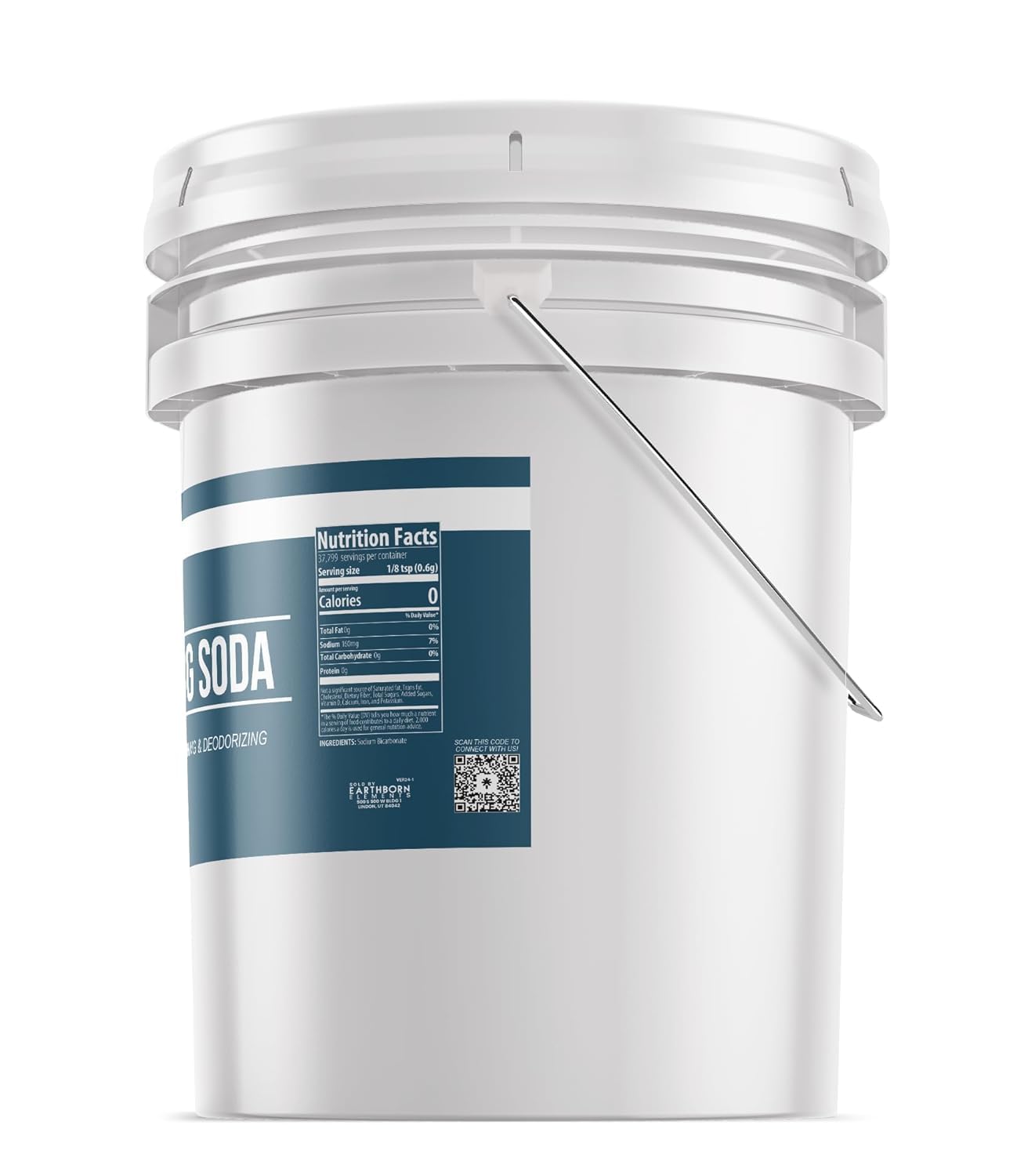 Baking Soda 5 Gallon Bucket (800 Ounce)
