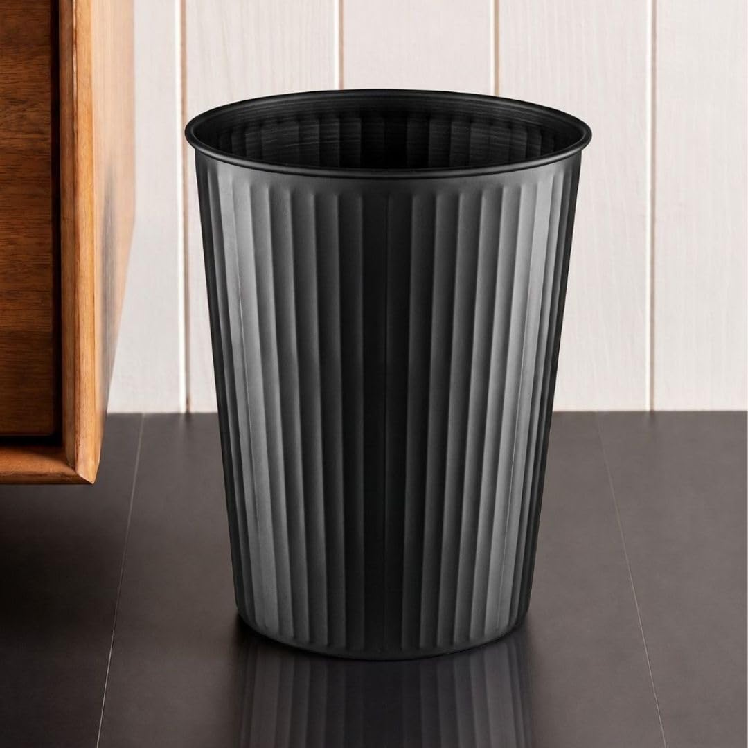 Metal Bathroom Trash Can