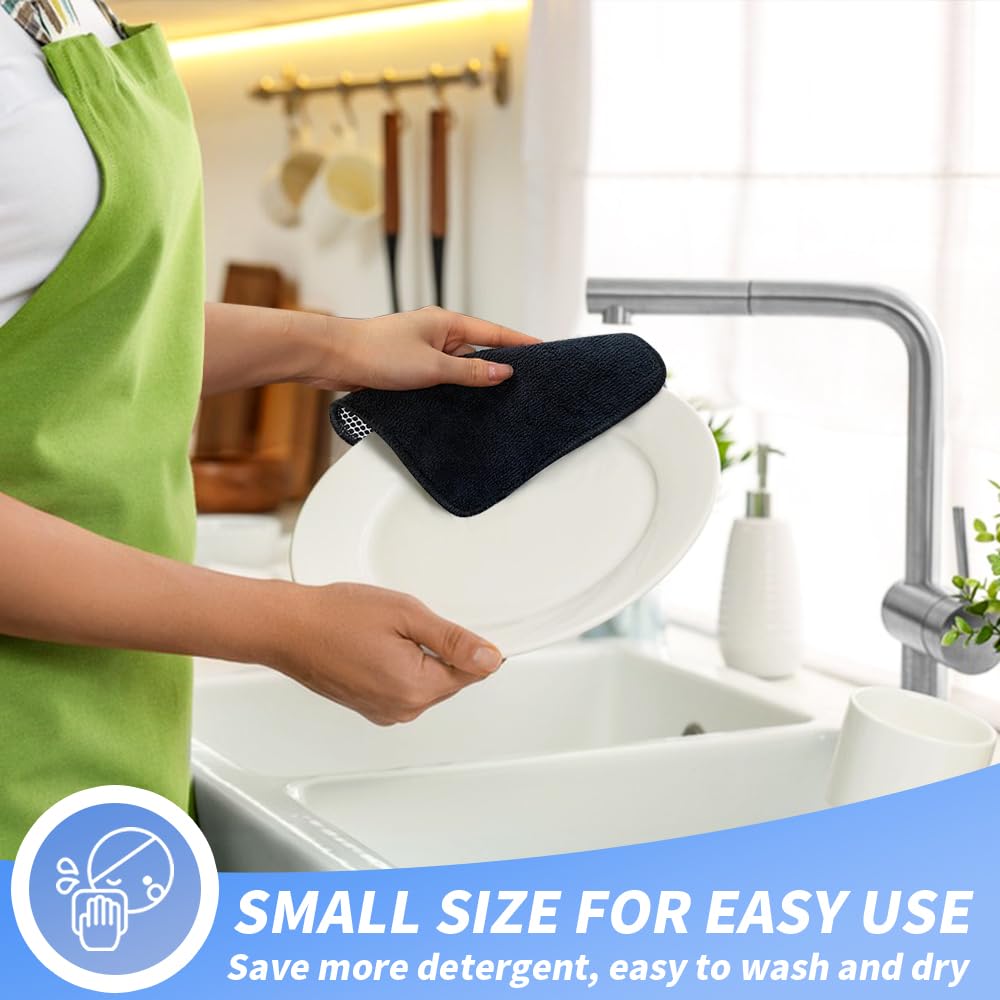 Dish Cloths with Scrub Side (9 Count)