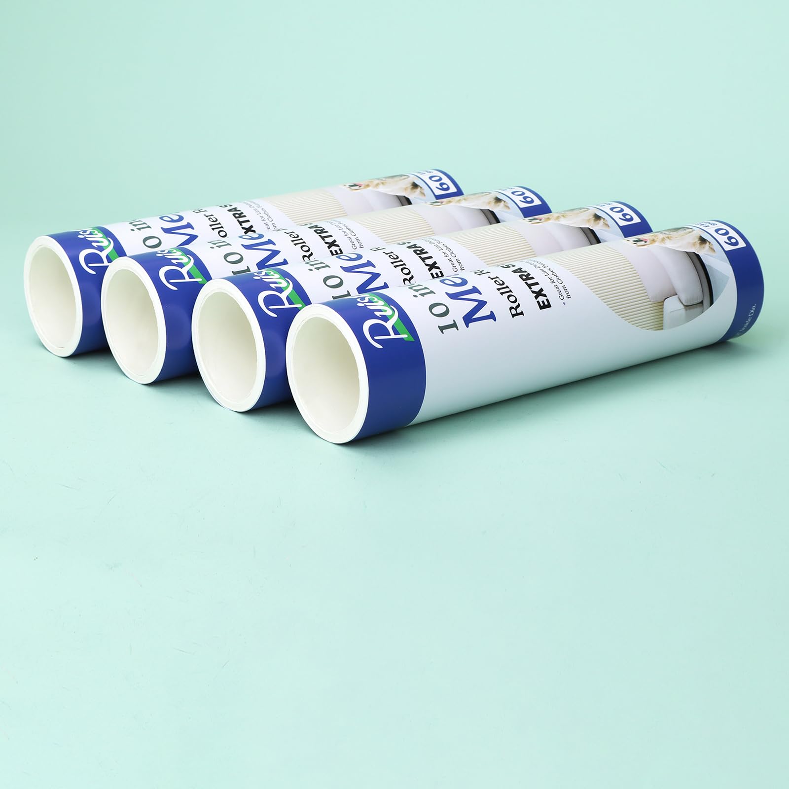 10 inch Mega Lint Roller Refills for Evercare Layers Smart Design Large Lint Rollers (240 Count)