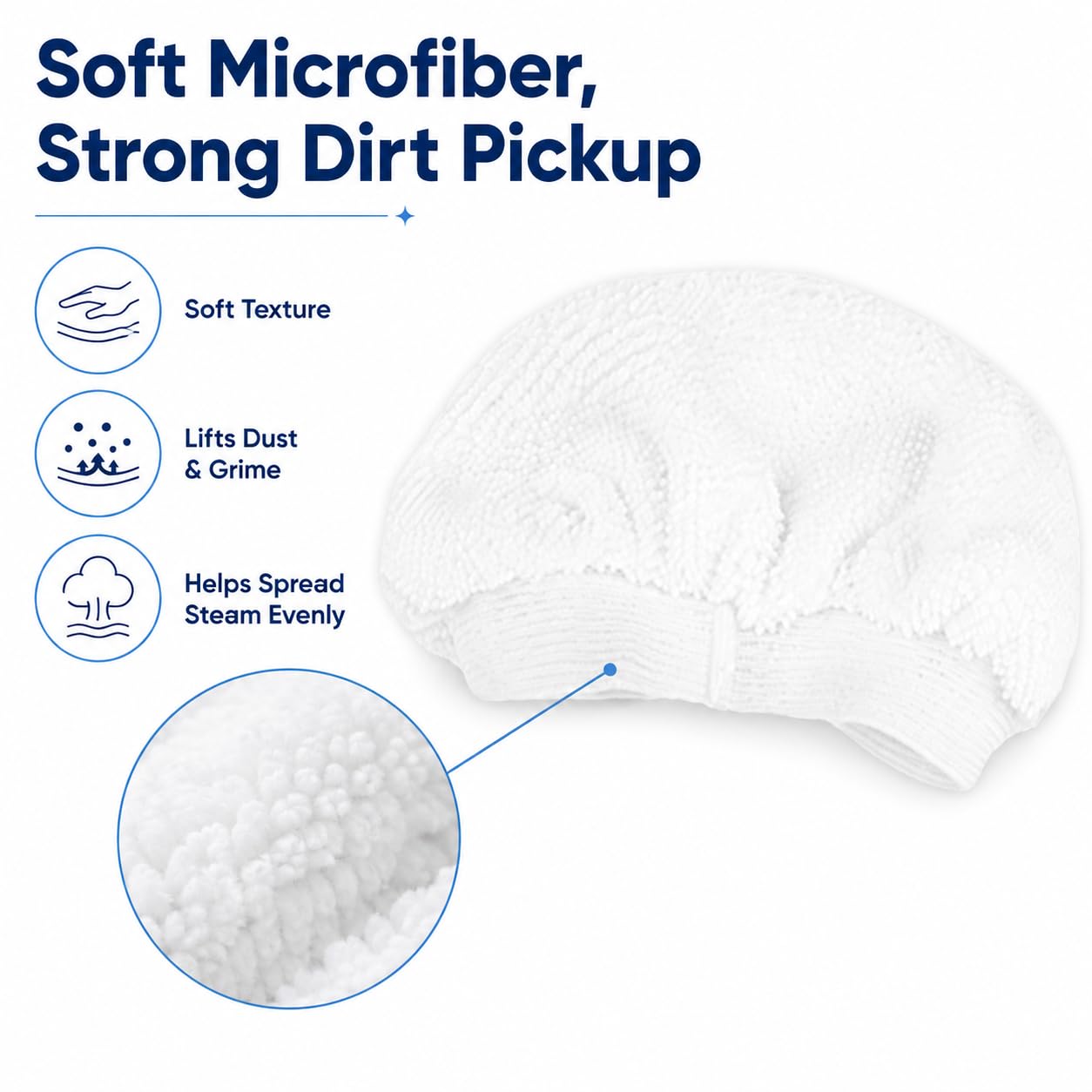Microfiber Steam Cleaner Cloth Covers for Handheld Steam Cleaner
