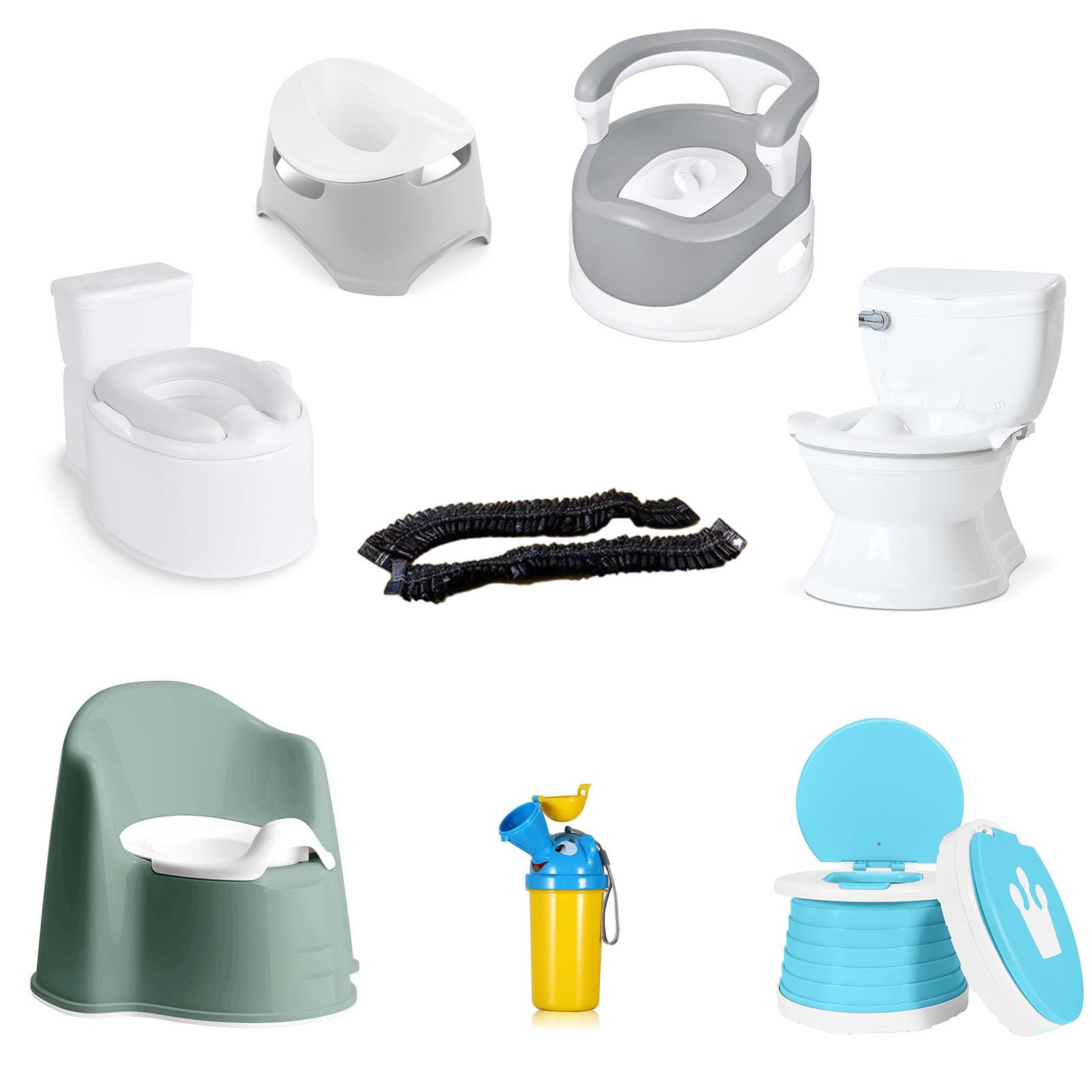 Potty Chair Liners with Elastic