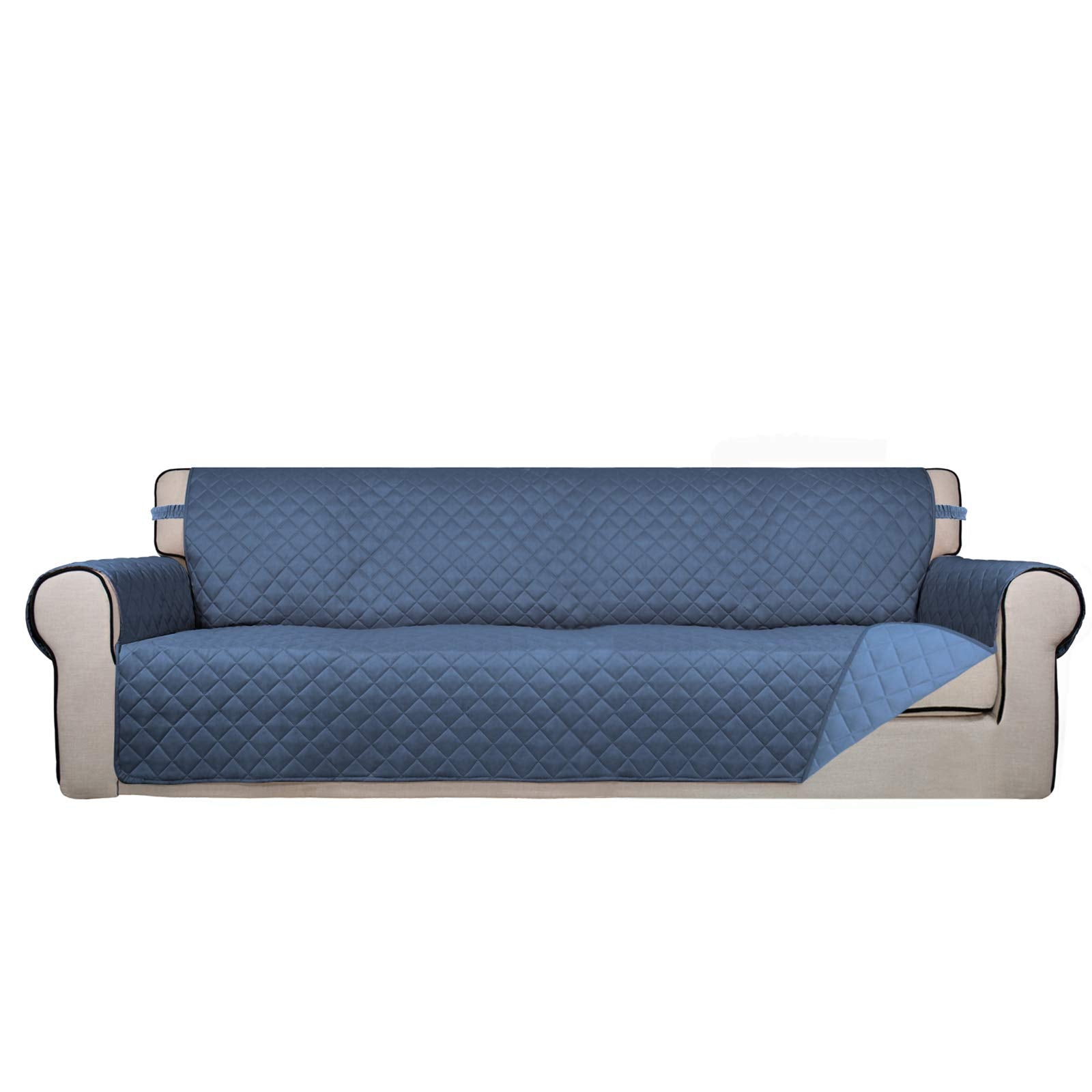 Reversible Quilted Couch Covers for Dogs Sofa Cover 4 Seater 88"