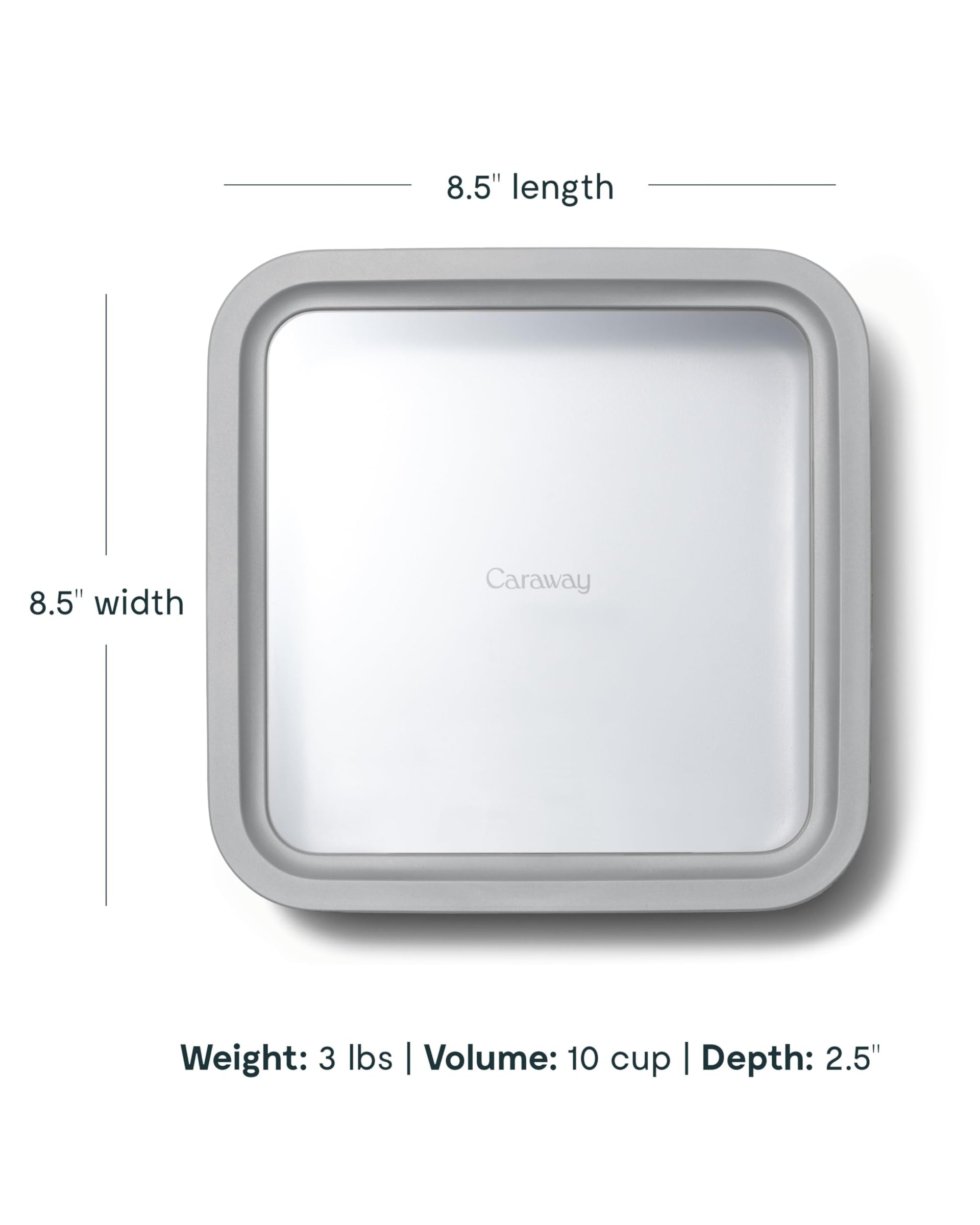 6 Piece Glass Food Storage Container Set (6 Count)