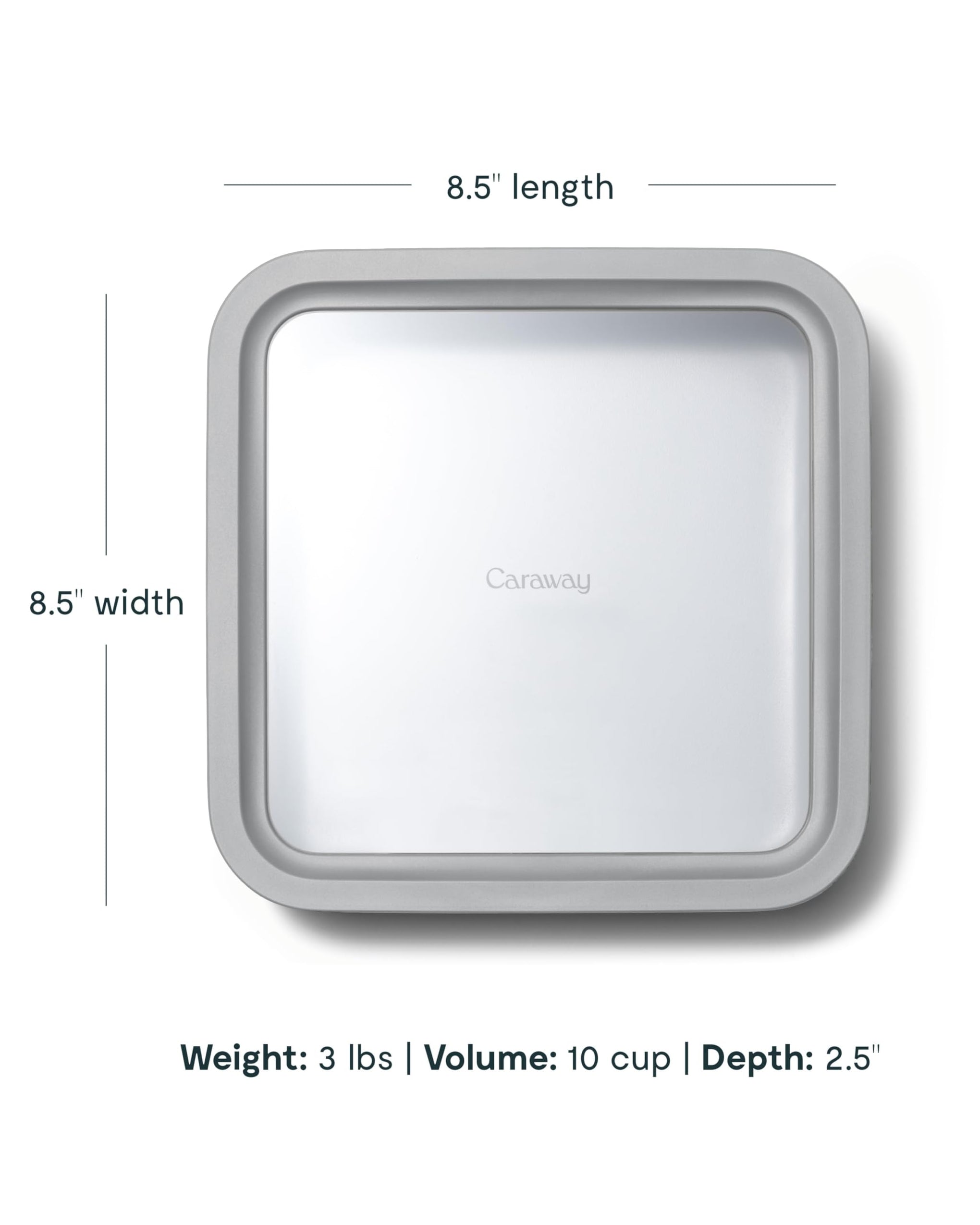 6 Piece Glass Food Storage Container Set (6 Count)