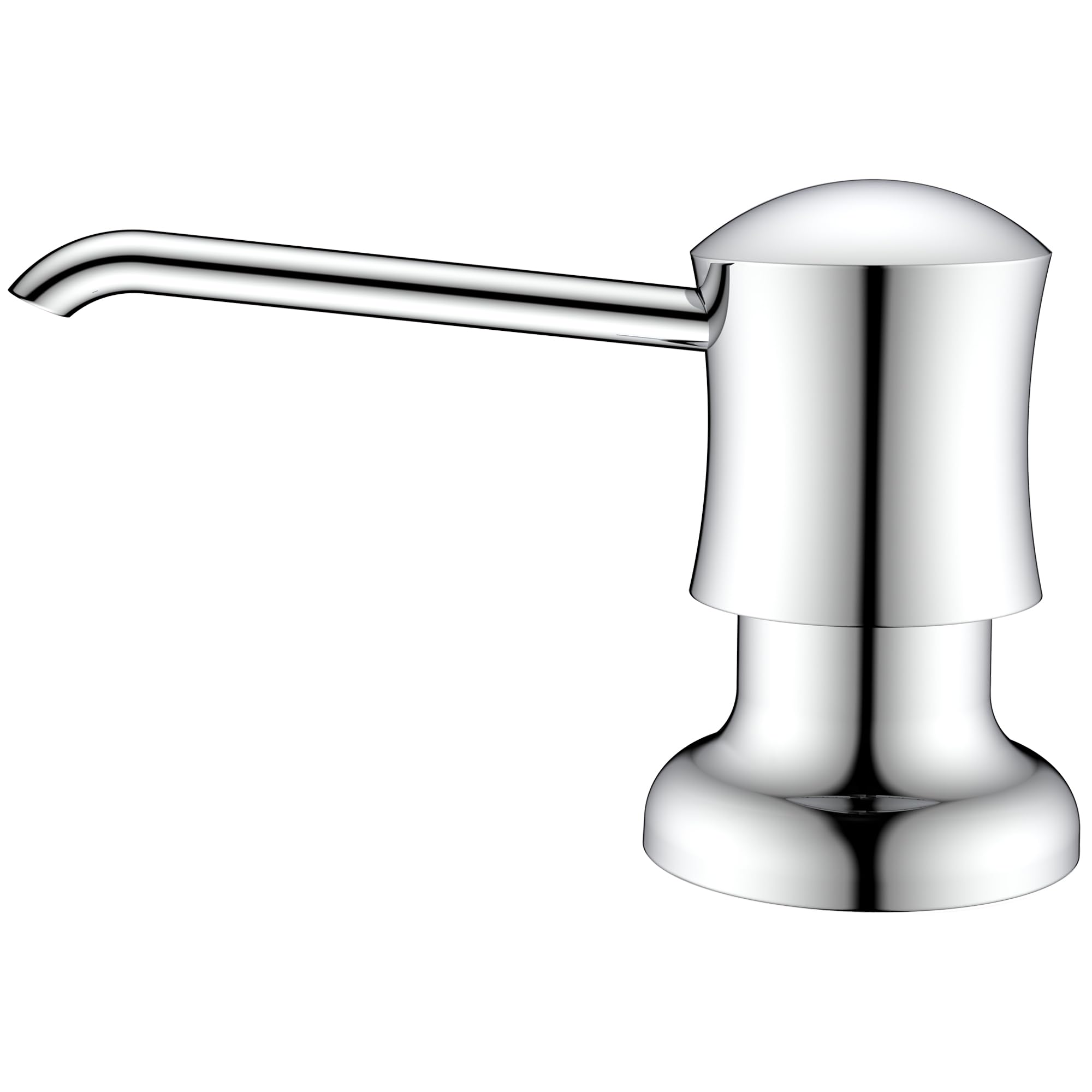 Soap Dispenser for Kitchen Sink Chrome Upgrade Built