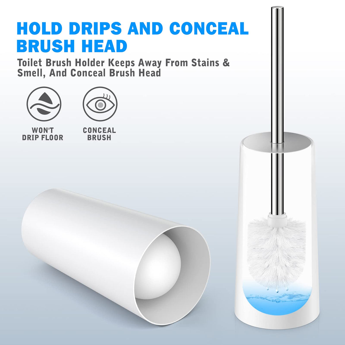 Toilet Brush and Holder (9.99 Count)