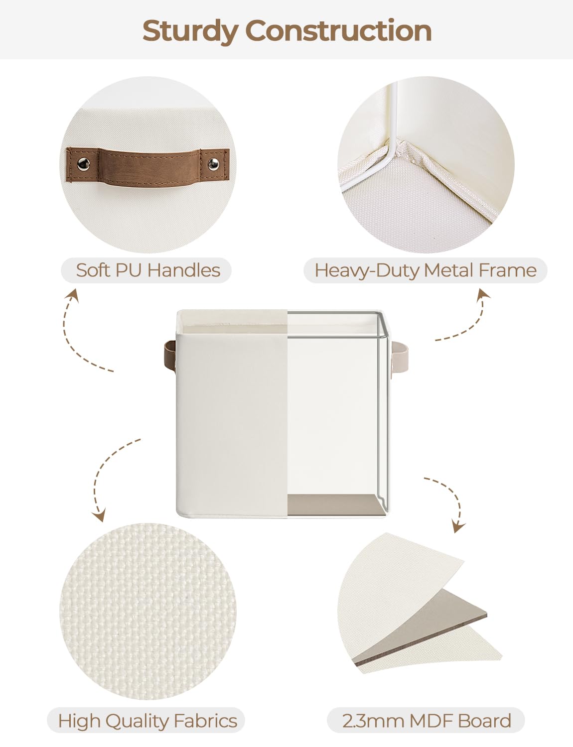 Narrow Storage Bins (2 Count)