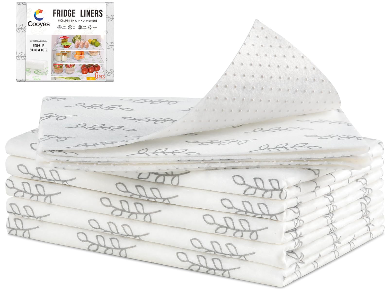 Refrigerator Drawer Liners (12 Sq Ft)